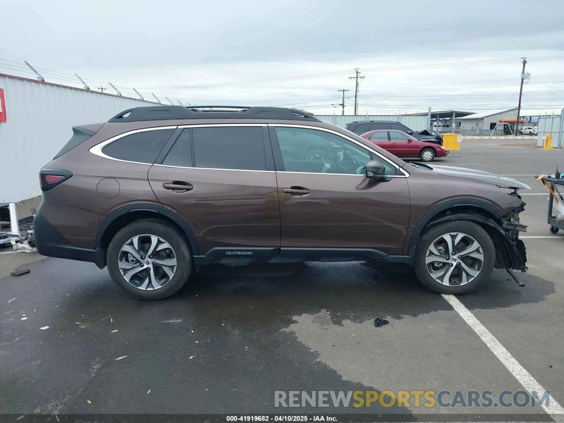 14 Photograph of a damaged car 4S4BTANCXM3205043 SUBARU OUTBACK 2021