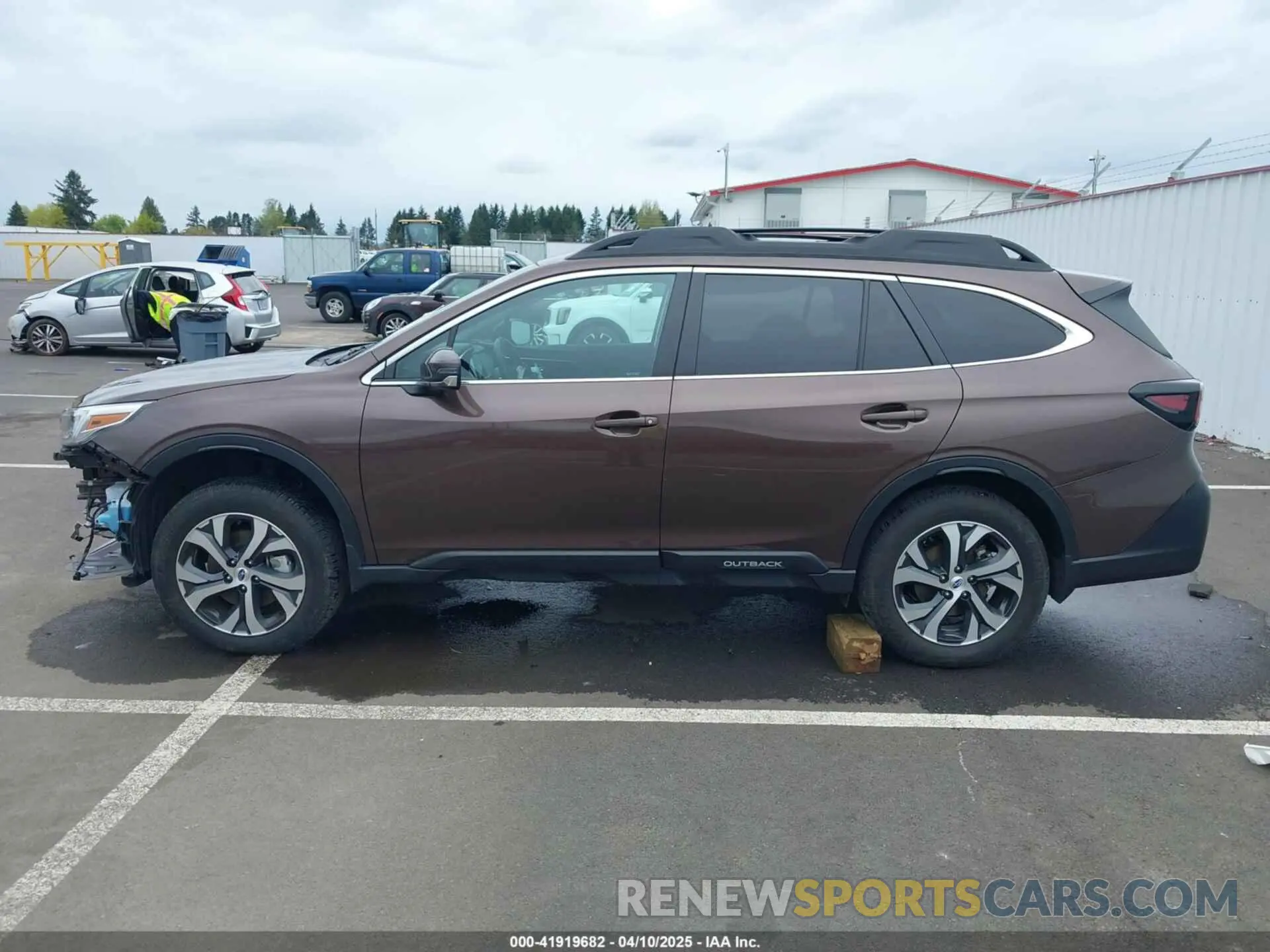 15 Photograph of a damaged car 4S4BTANCXM3205043 SUBARU OUTBACK 2021