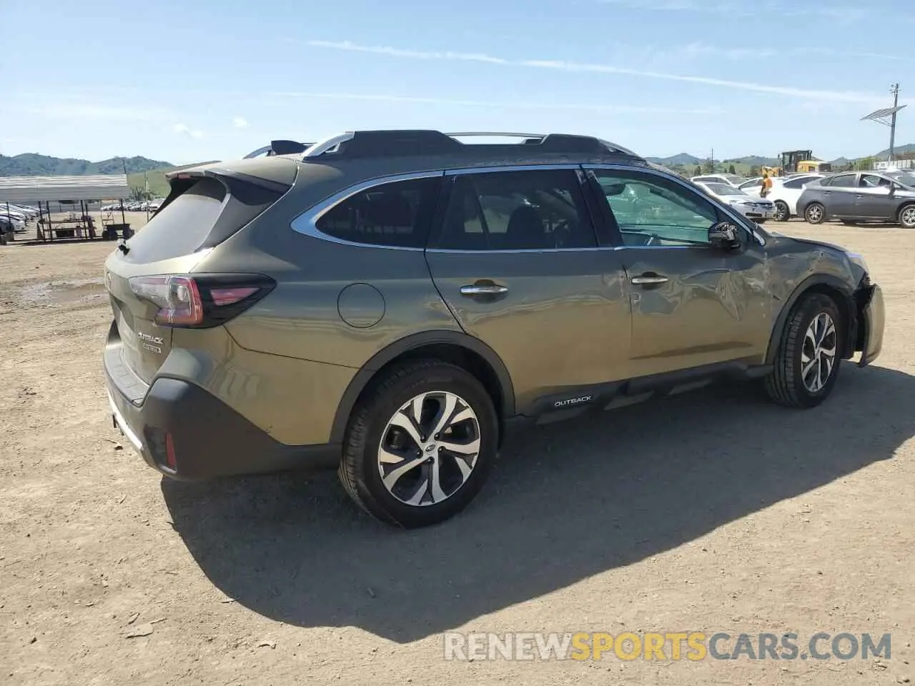 3 Photograph of a damaged car 4S4BTAPC0M3107779 SUBARU OUTBACK 2021