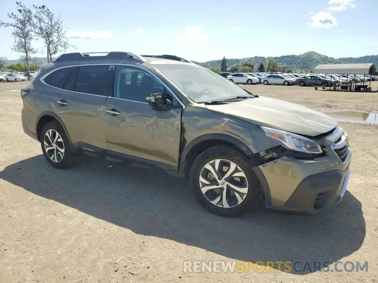 4 Photograph of a damaged car 4S4BTAPC0M3107779 SUBARU OUTBACK 2021