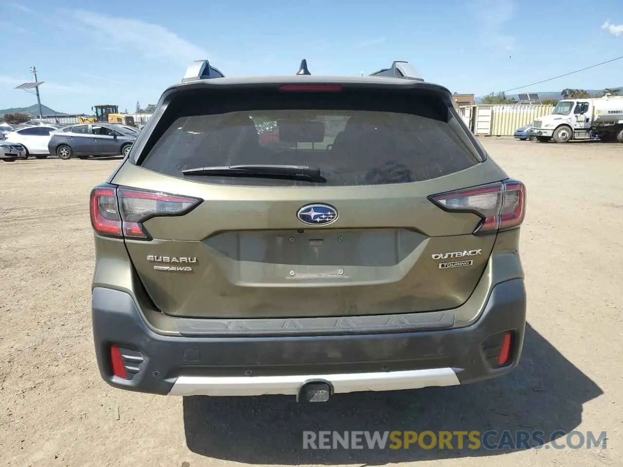 6 Photograph of a damaged car 4S4BTAPC0M3107779 SUBARU OUTBACK 2021