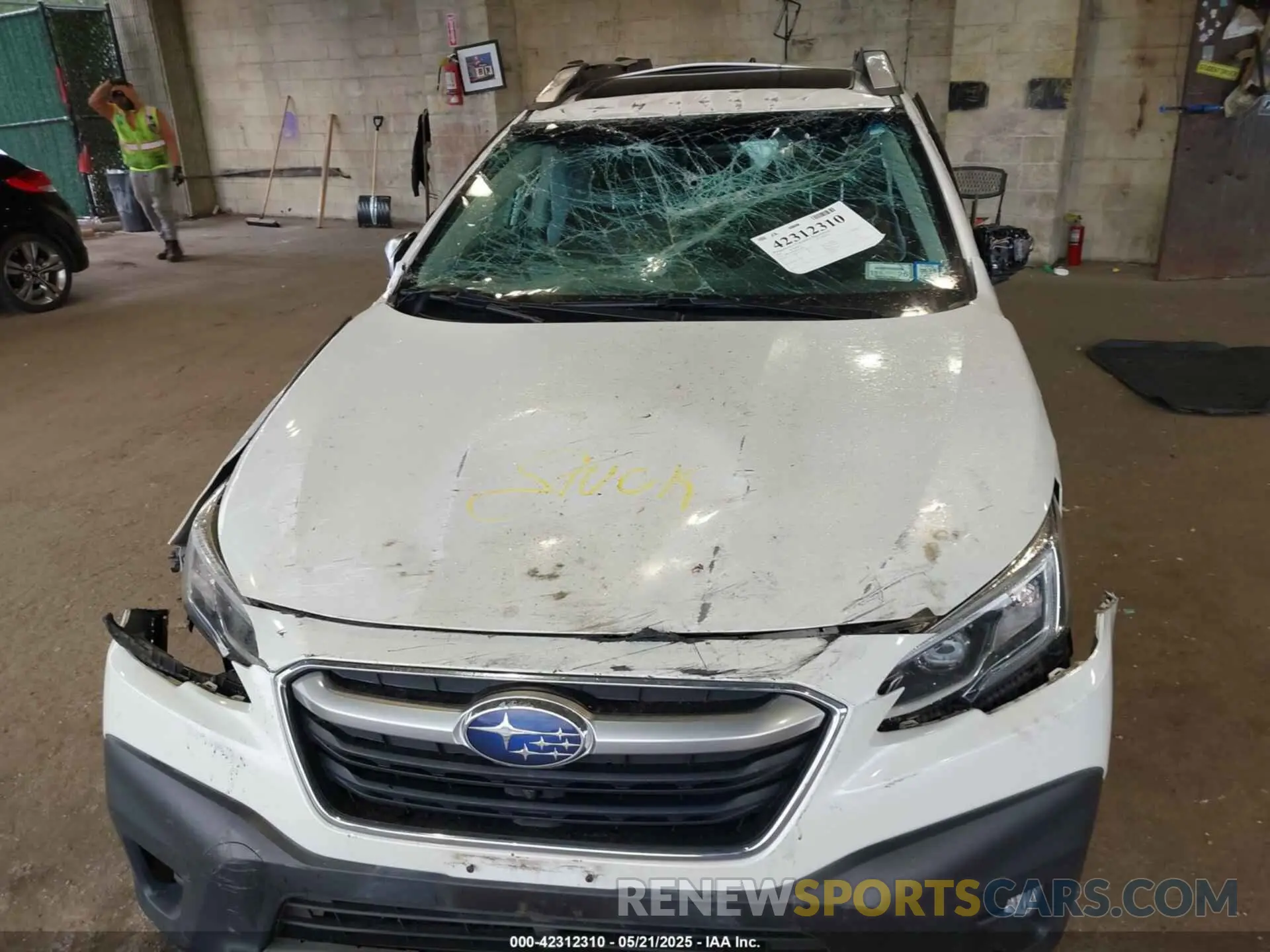 6 Photograph of a damaged car 4S4BTAPC0M3222768 SUBARU OUTBACK 2021