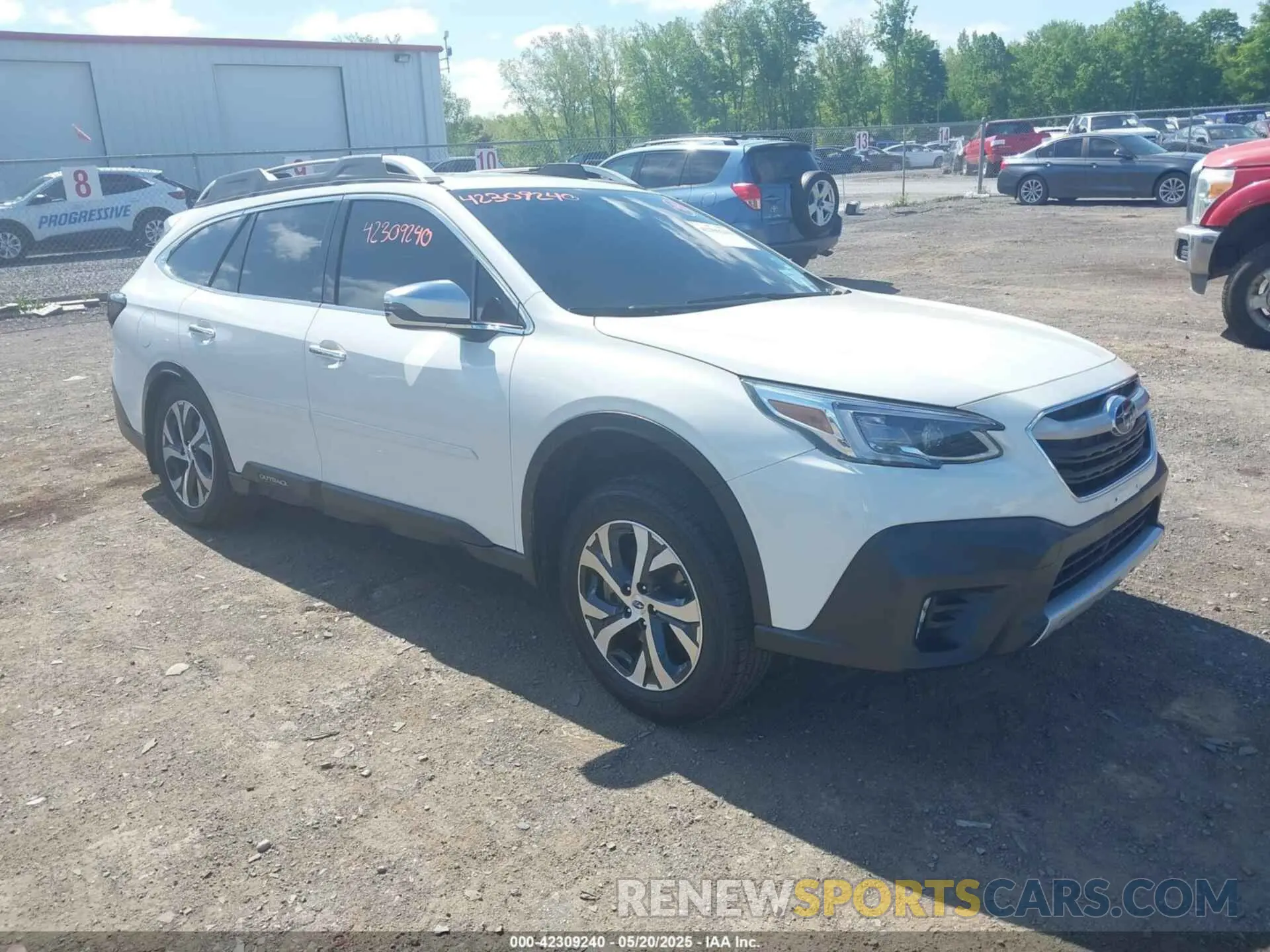 1 Photograph of a damaged car 4S4BTAPC2M3176845 SUBARU OUTBACK 2021