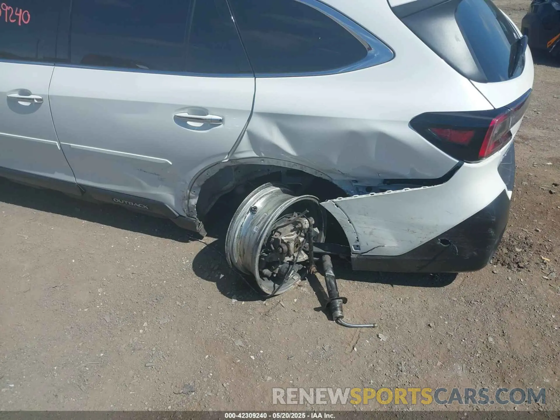 6 Photograph of a damaged car 4S4BTAPC2M3176845 SUBARU OUTBACK 2021