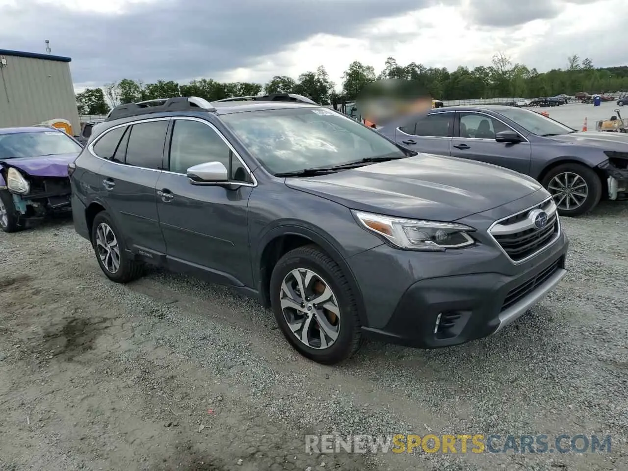 4 Photograph of a damaged car 4S4BTAPC3M3185103 SUBARU OUTBACK 2021