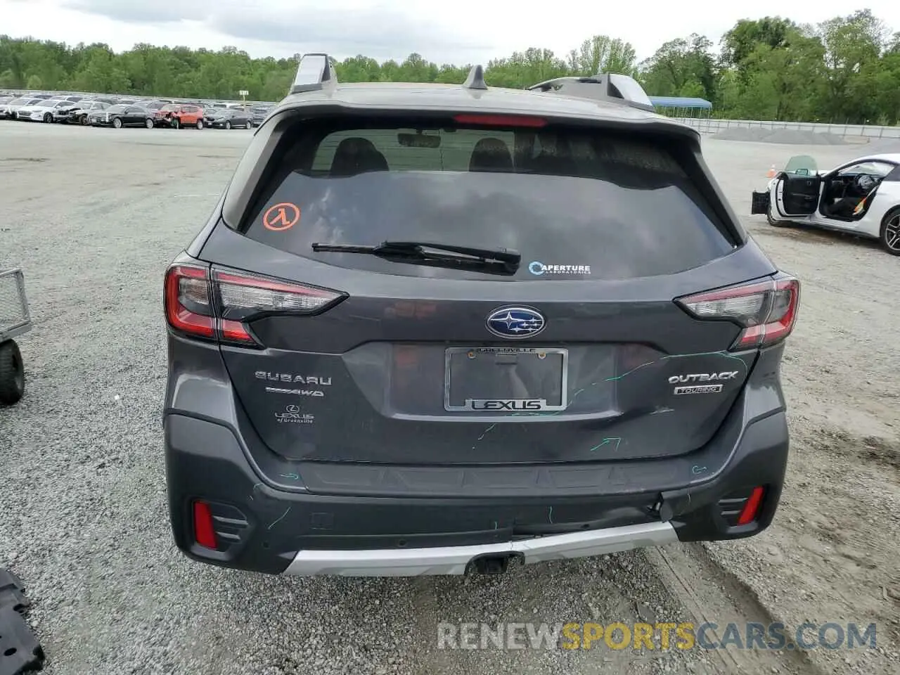 6 Photograph of a damaged car 4S4BTAPC3M3185103 SUBARU OUTBACK 2021