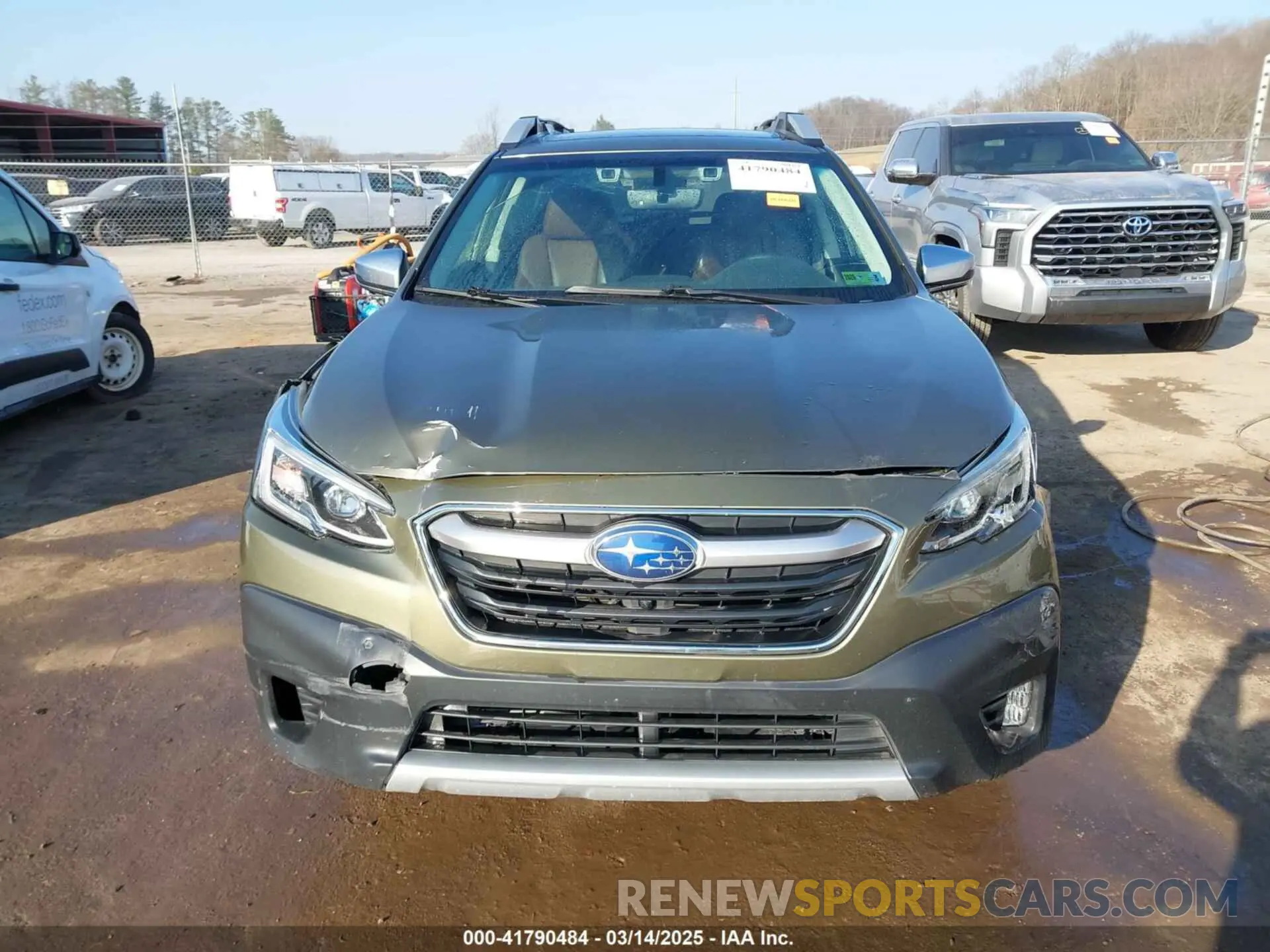 12 Photograph of a damaged car 4S4BTAPC4M3157648 SUBARU OUTBACK 2021