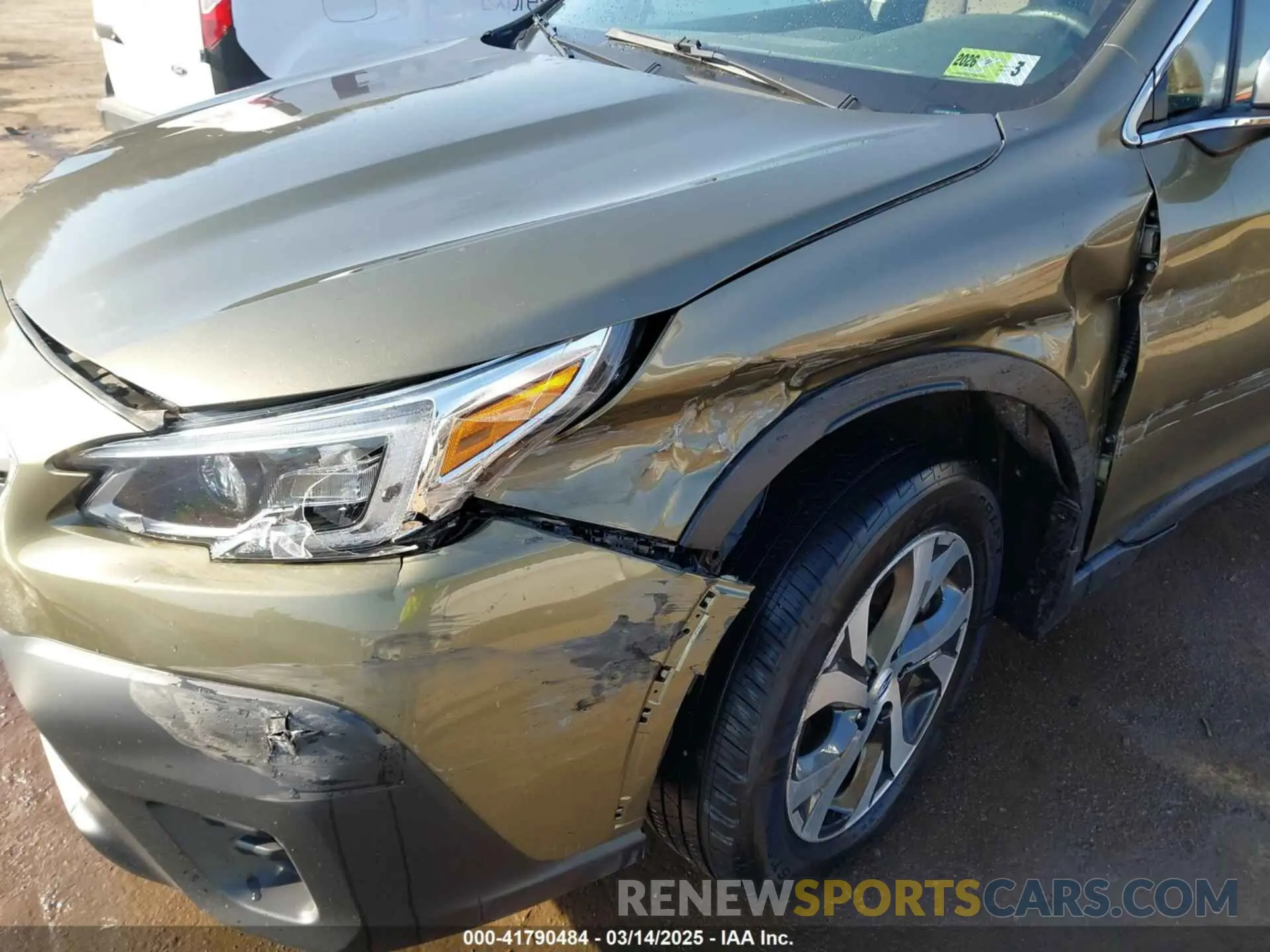 17 Photograph of a damaged car 4S4BTAPC4M3157648 SUBARU OUTBACK 2021