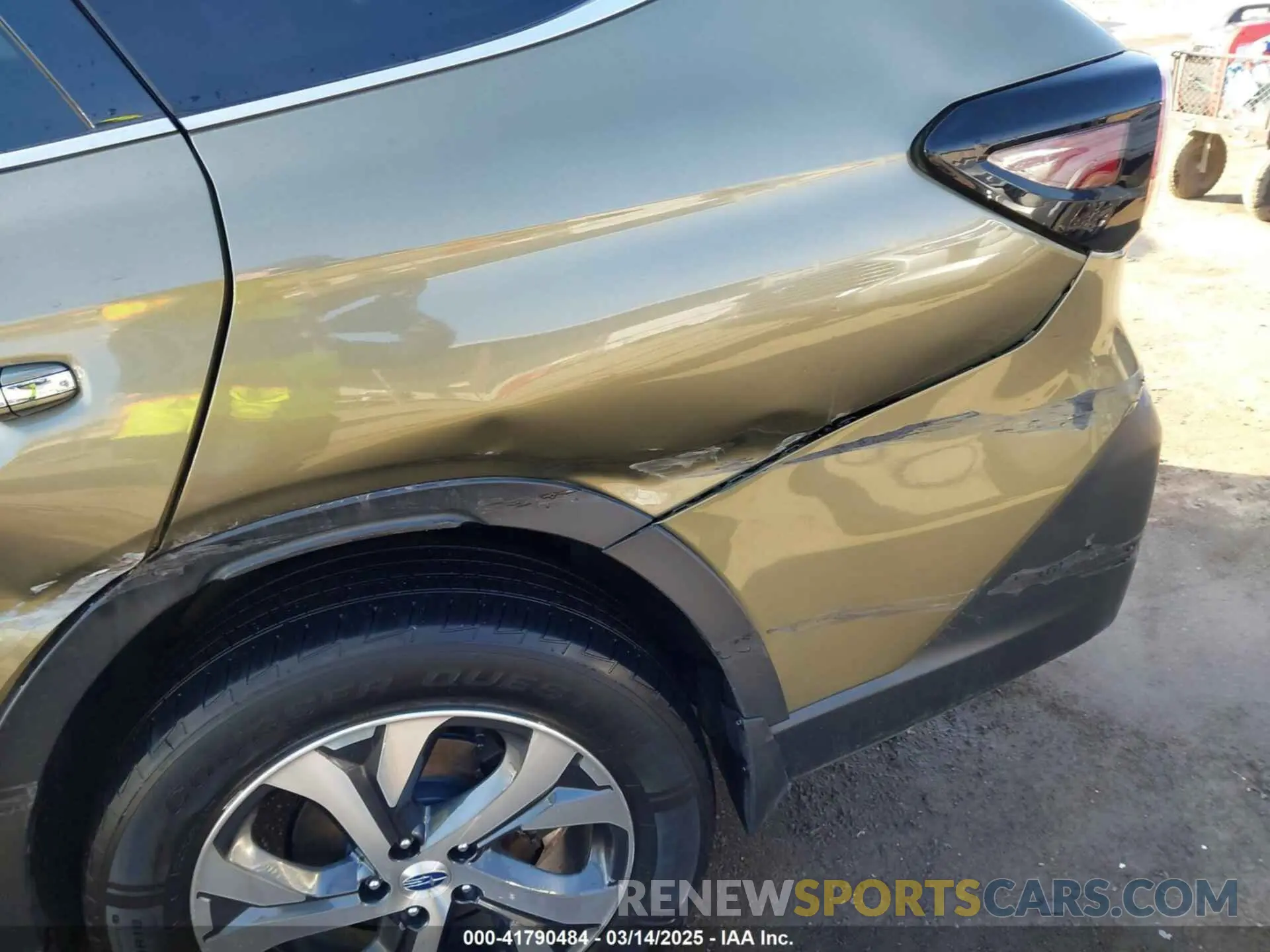 20 Photograph of a damaged car 4S4BTAPC4M3157648 SUBARU OUTBACK 2021