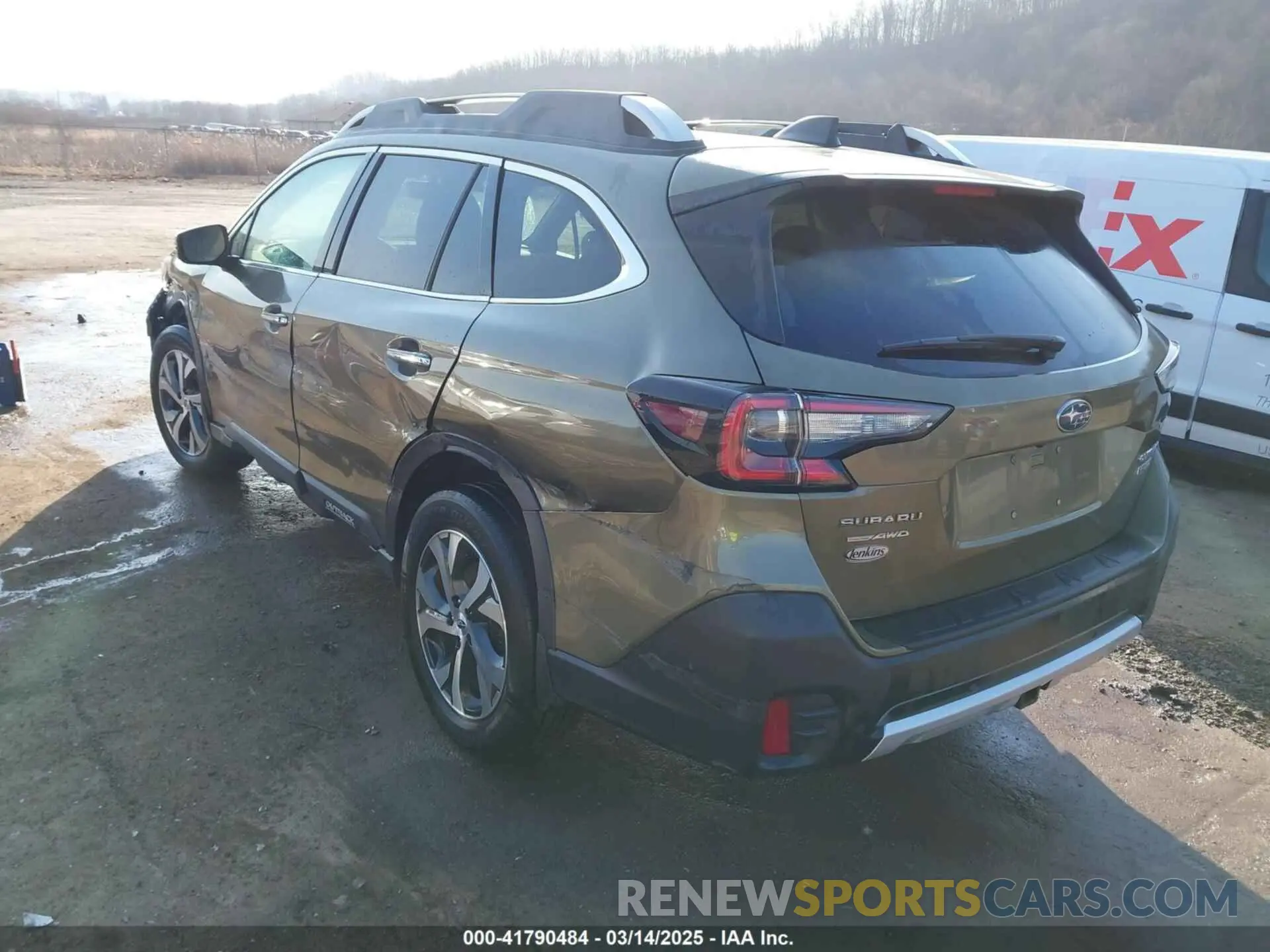 3 Photograph of a damaged car 4S4BTAPC4M3157648 SUBARU OUTBACK 2021