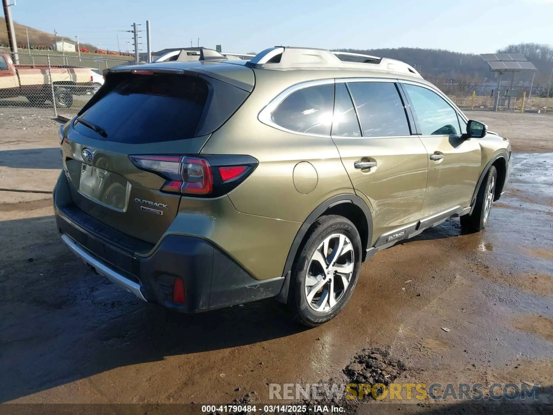 4 Photograph of a damaged car 4S4BTAPC4M3157648 SUBARU OUTBACK 2021