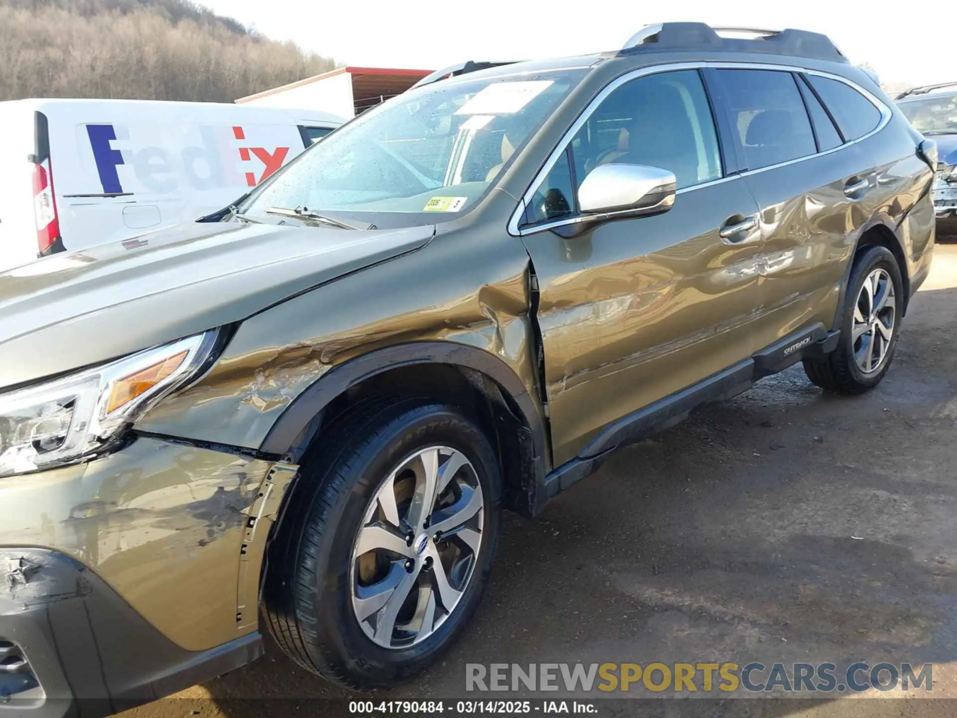 6 Photograph of a damaged car 4S4BTAPC4M3157648 SUBARU OUTBACK 2021