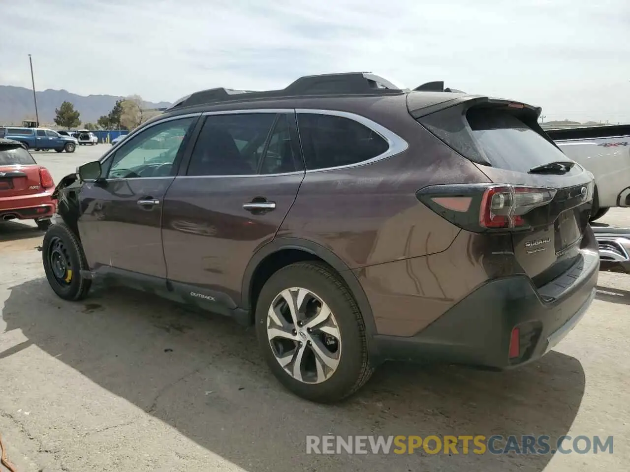 2 Photograph of a damaged car 4S4BTAPC6M3200189 SUBARU OUTBACK 2021