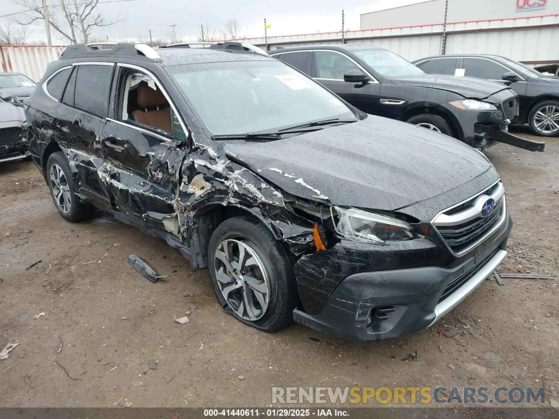 1 Photograph of a damaged car 4S4BTAPC7M3214408 SUBARU OUTBACK 2021
