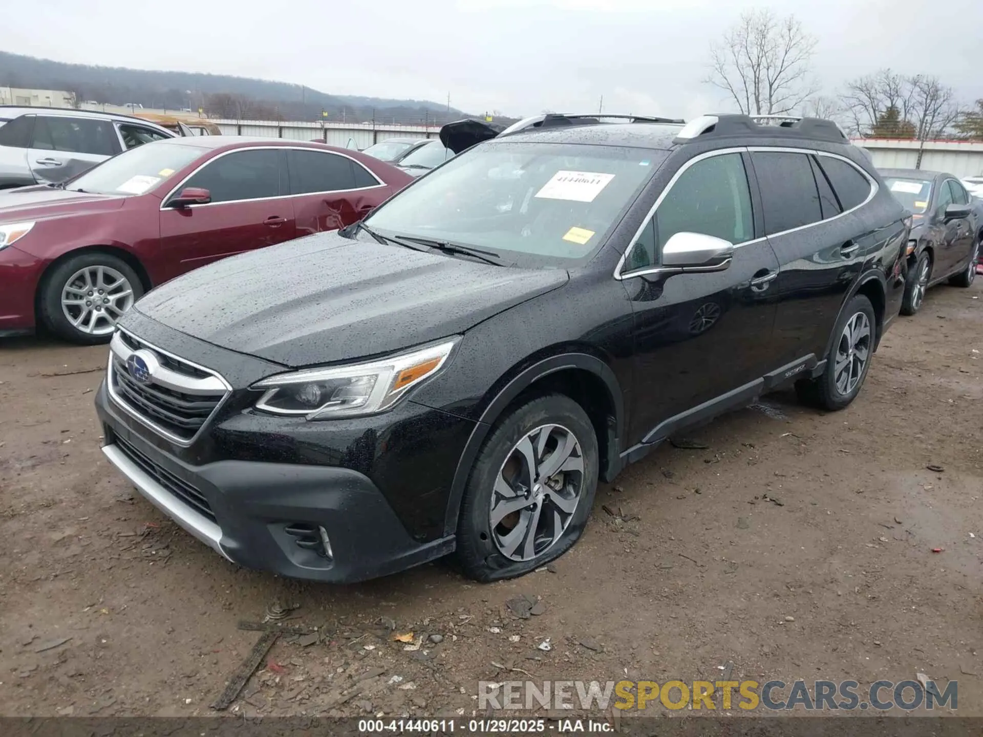 2 Photograph of a damaged car 4S4BTAPC7M3214408 SUBARU OUTBACK 2021