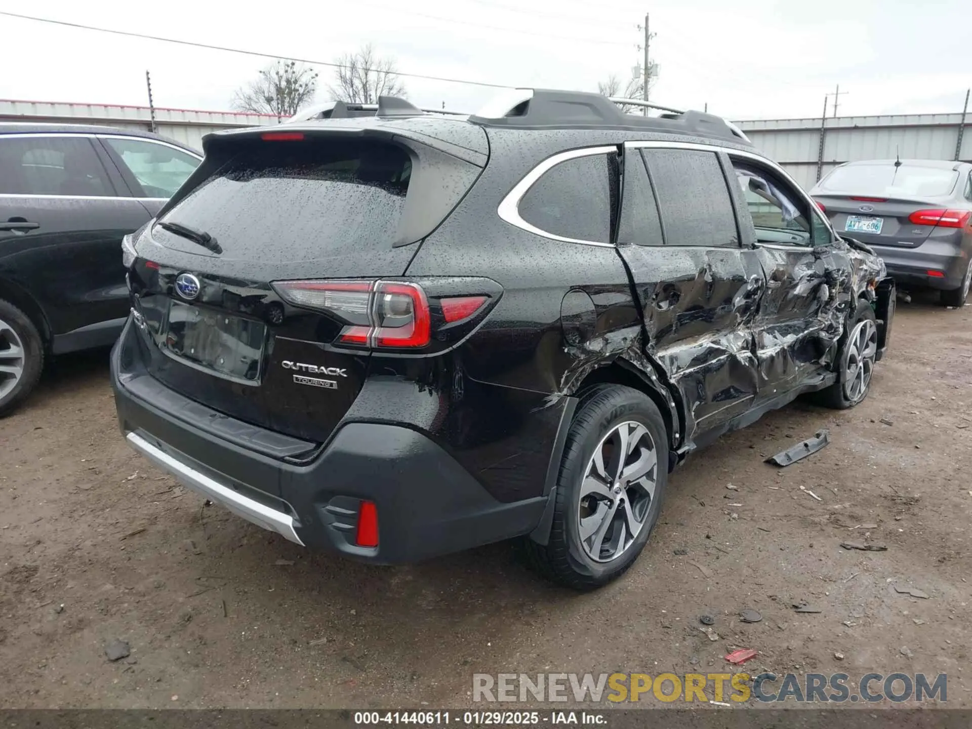 4 Photograph of a damaged car 4S4BTAPC7M3214408 SUBARU OUTBACK 2021