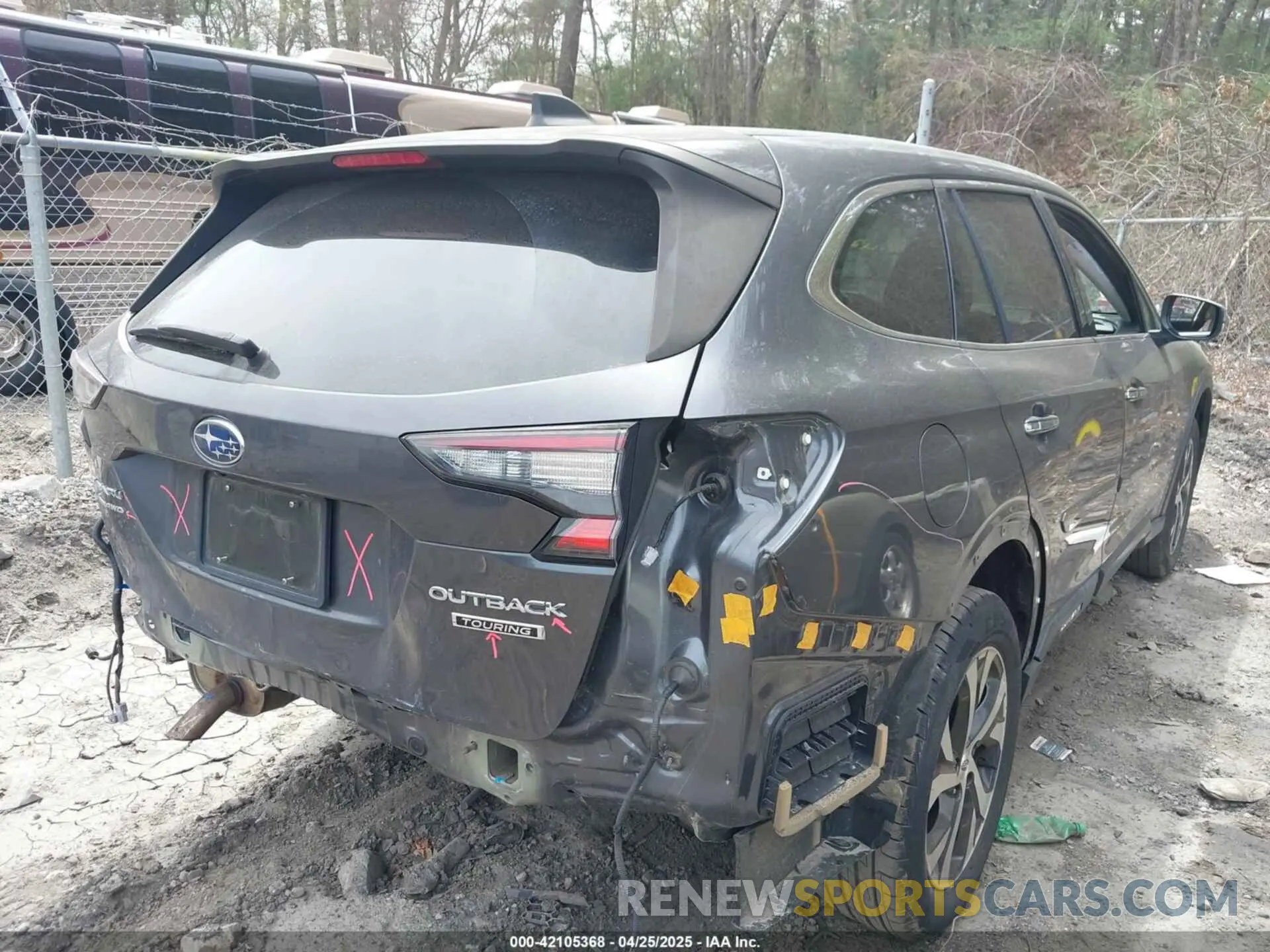 4 Photograph of a damaged car 4S4BTAPC8M3179703 SUBARU OUTBACK 2021