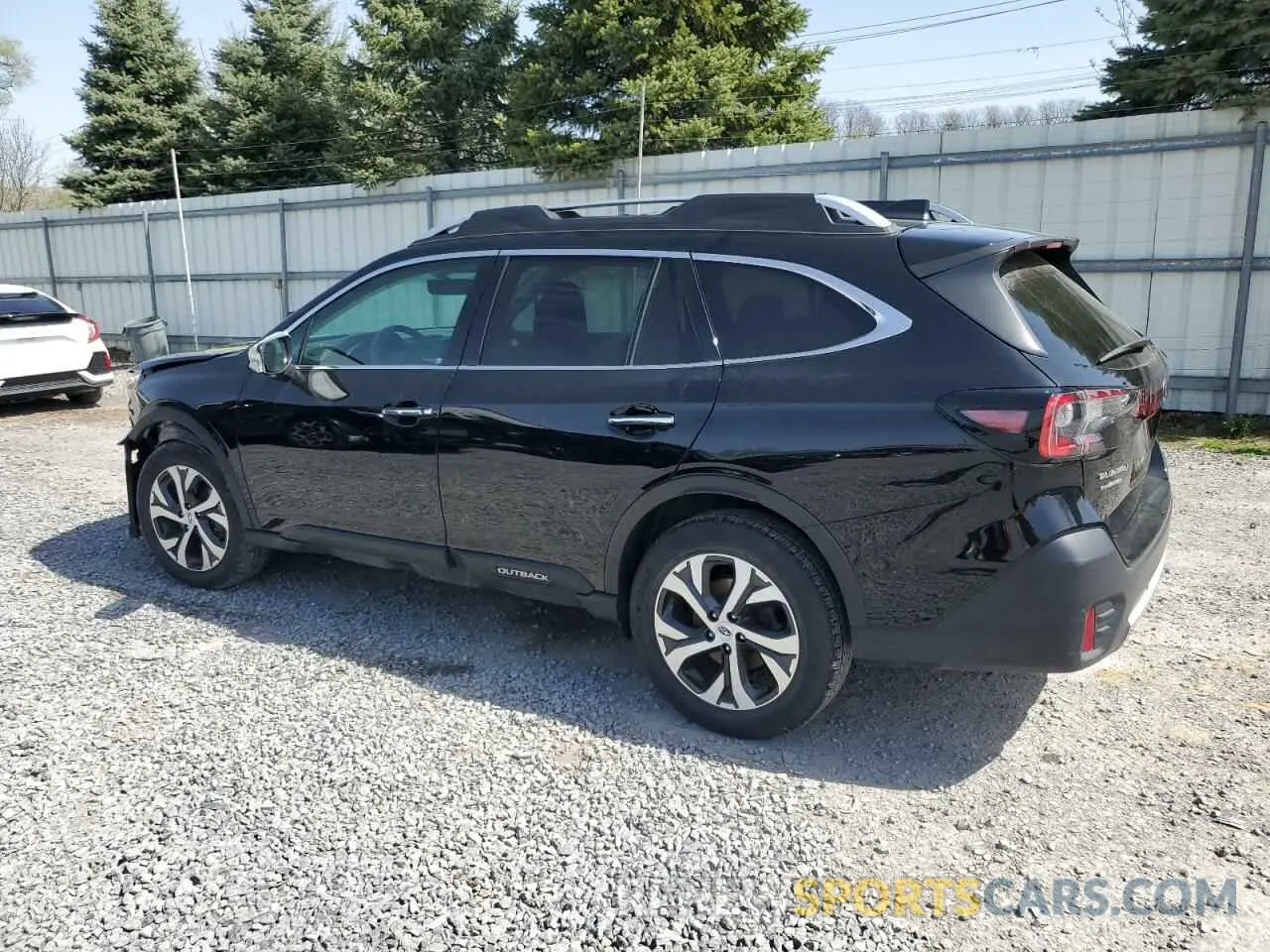 2 Photograph of a damaged car 4S4BTAPC9M3106971 SUBARU OUTBACK 2021