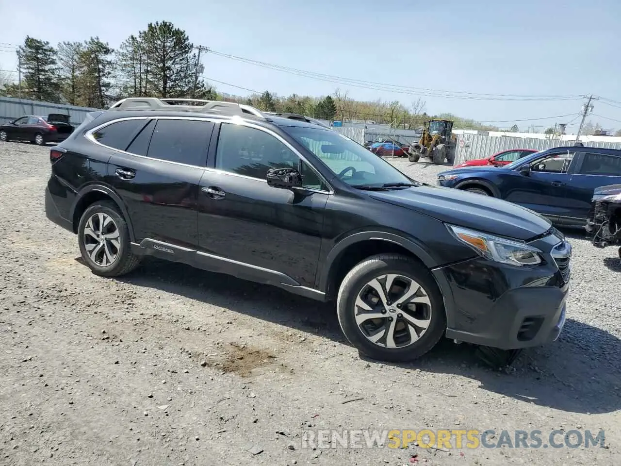 4 Photograph of a damaged car 4S4BTAPC9M3106971 SUBARU OUTBACK 2021