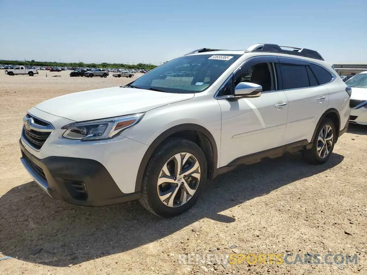 1 Photograph of a damaged car 4S4BTAPC9M3220033 SUBARU OUTBACK 2021