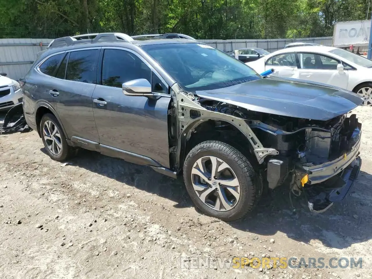 4 Photograph of a damaged car 4S4BTAPCXM3129191 SUBARU OUTBACK 2021