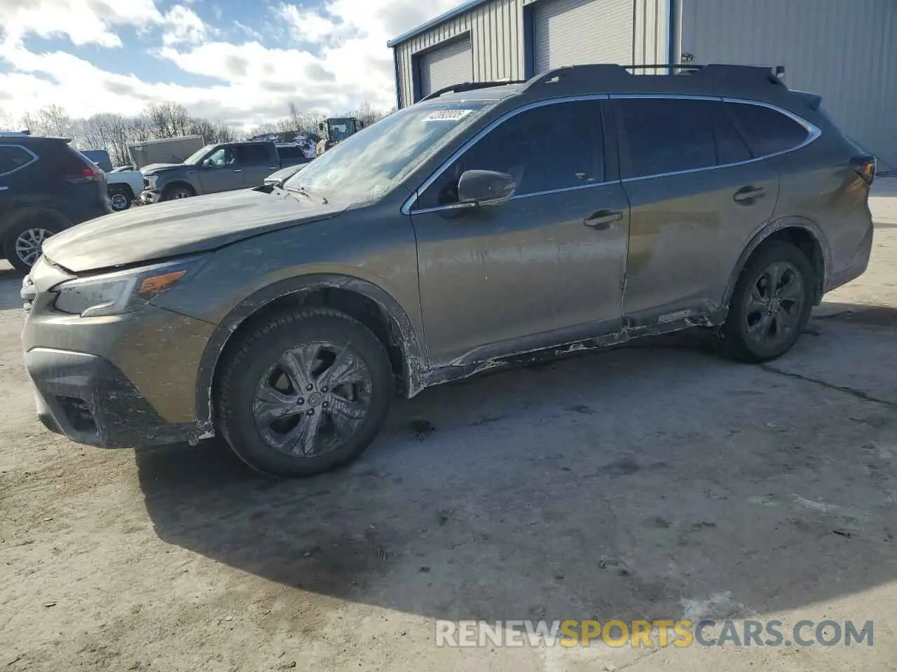 1 Photograph of a damaged car 4S4BTGLD1M3177275 SUBARU OUTBACK 2021