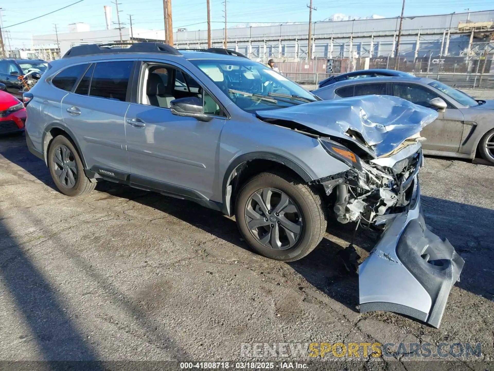 1 Photograph of a damaged car 4S4BTGLD2M3104786 SUBARU OUTBACK 2021