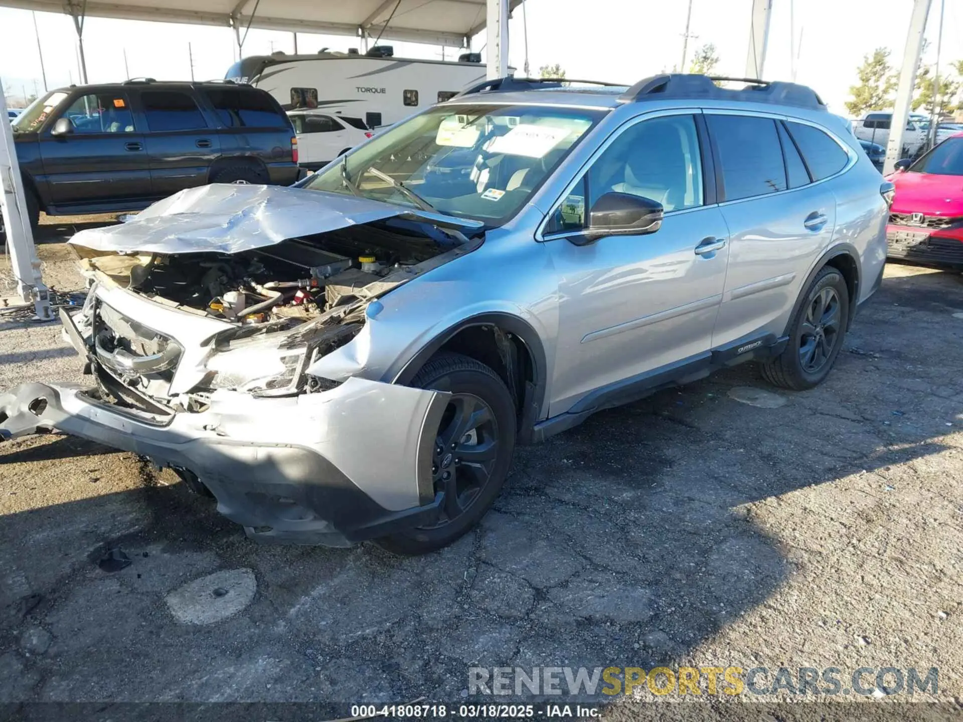 2 Photograph of a damaged car 4S4BTGLD2M3104786 SUBARU OUTBACK 2021