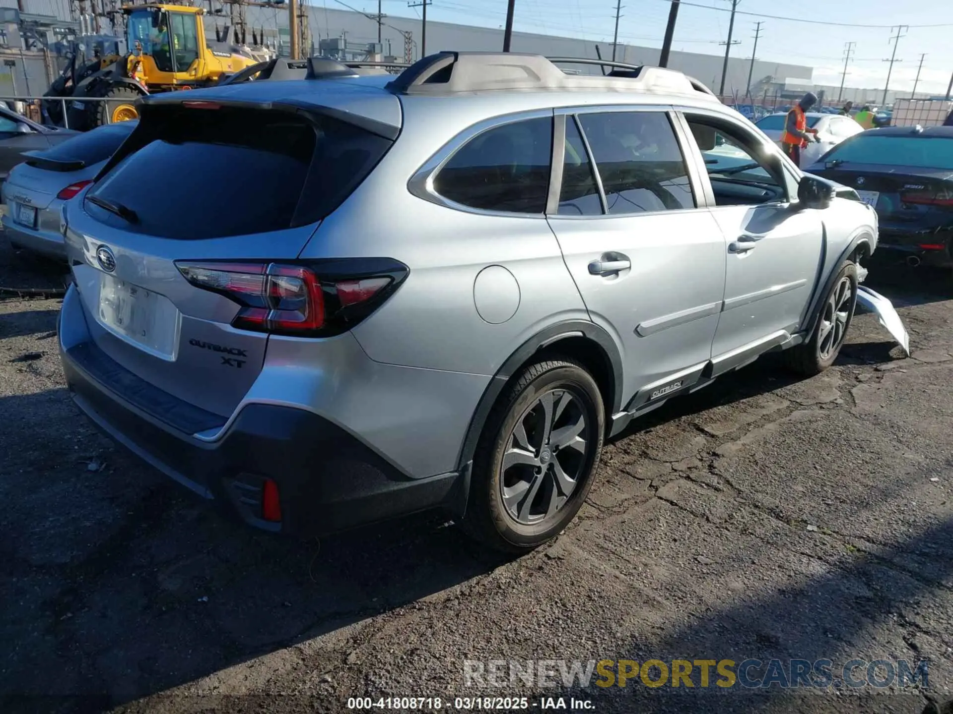 4 Photograph of a damaged car 4S4BTGLD2M3104786 SUBARU OUTBACK 2021