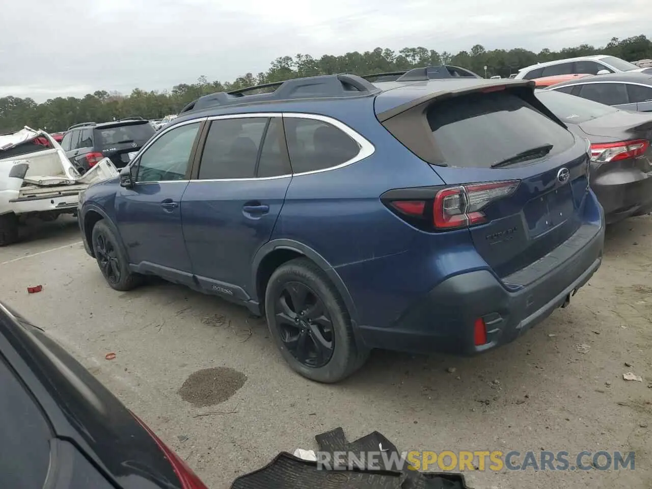 2 Photograph of a damaged car 4S4BTGLD3M3160302 SUBARU OUTBACK 2021
