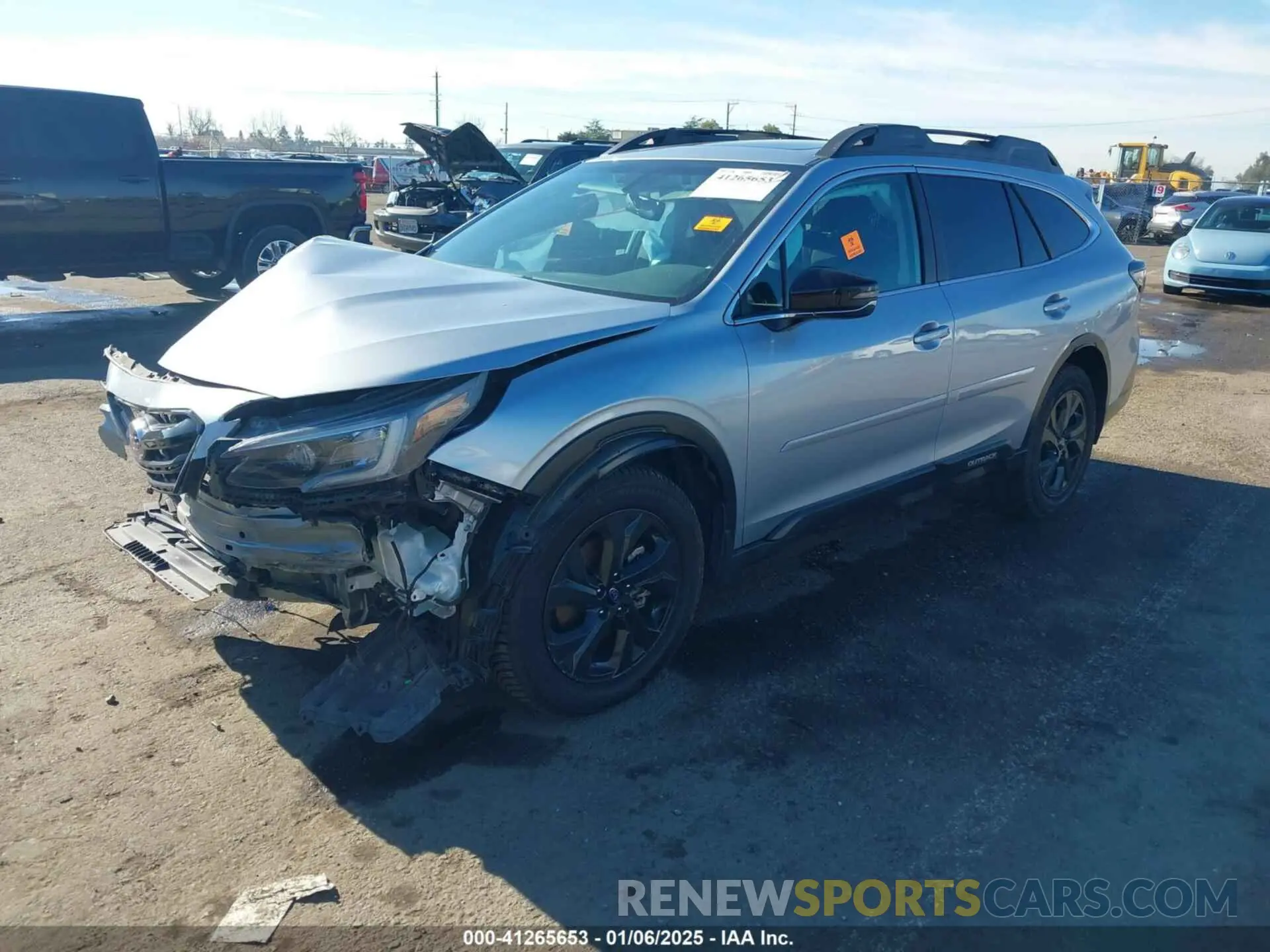 2 Photograph of a damaged car 4S4BTGLD4M3193275 SUBARU OUTBACK 2021