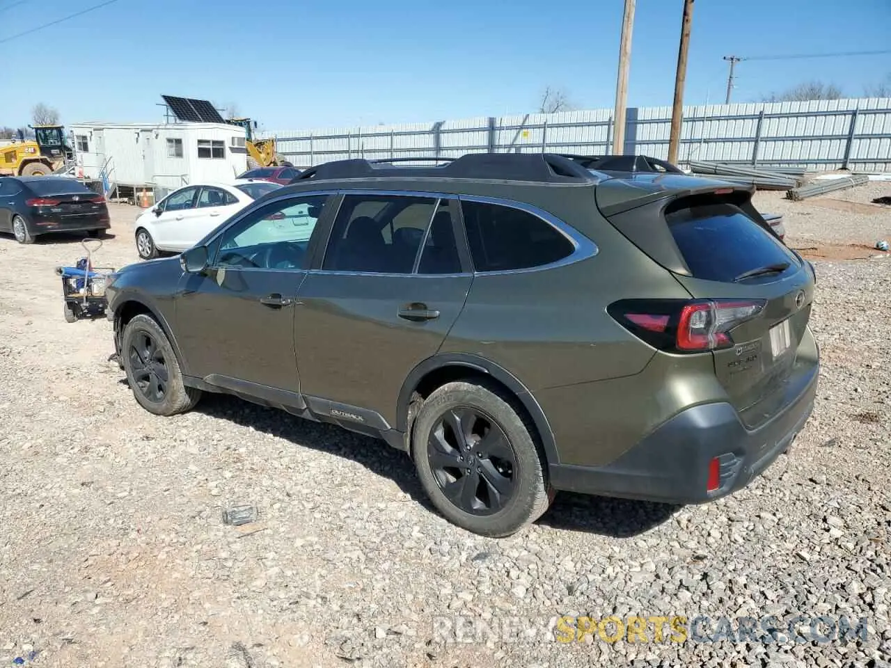 2 Photograph of a damaged car 4S4BTGLD7M3166734 SUBARU OUTBACK 2021