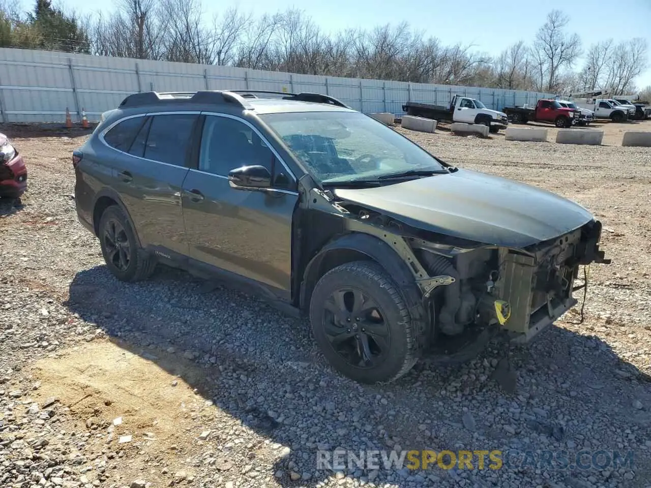 4 Photograph of a damaged car 4S4BTGLD7M3166734 SUBARU OUTBACK 2021