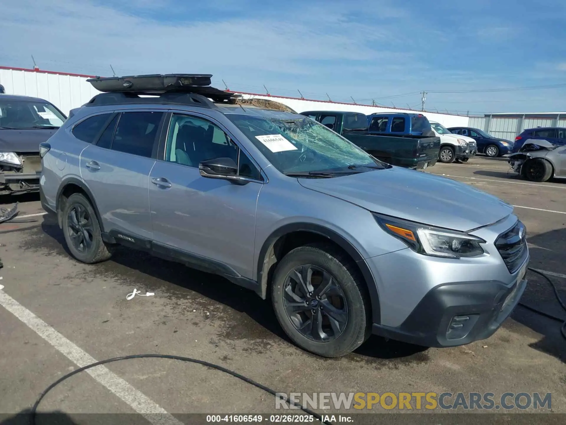 1 Photograph of a damaged car 4S4BTGLD9M3144735 SUBARU OUTBACK 2021