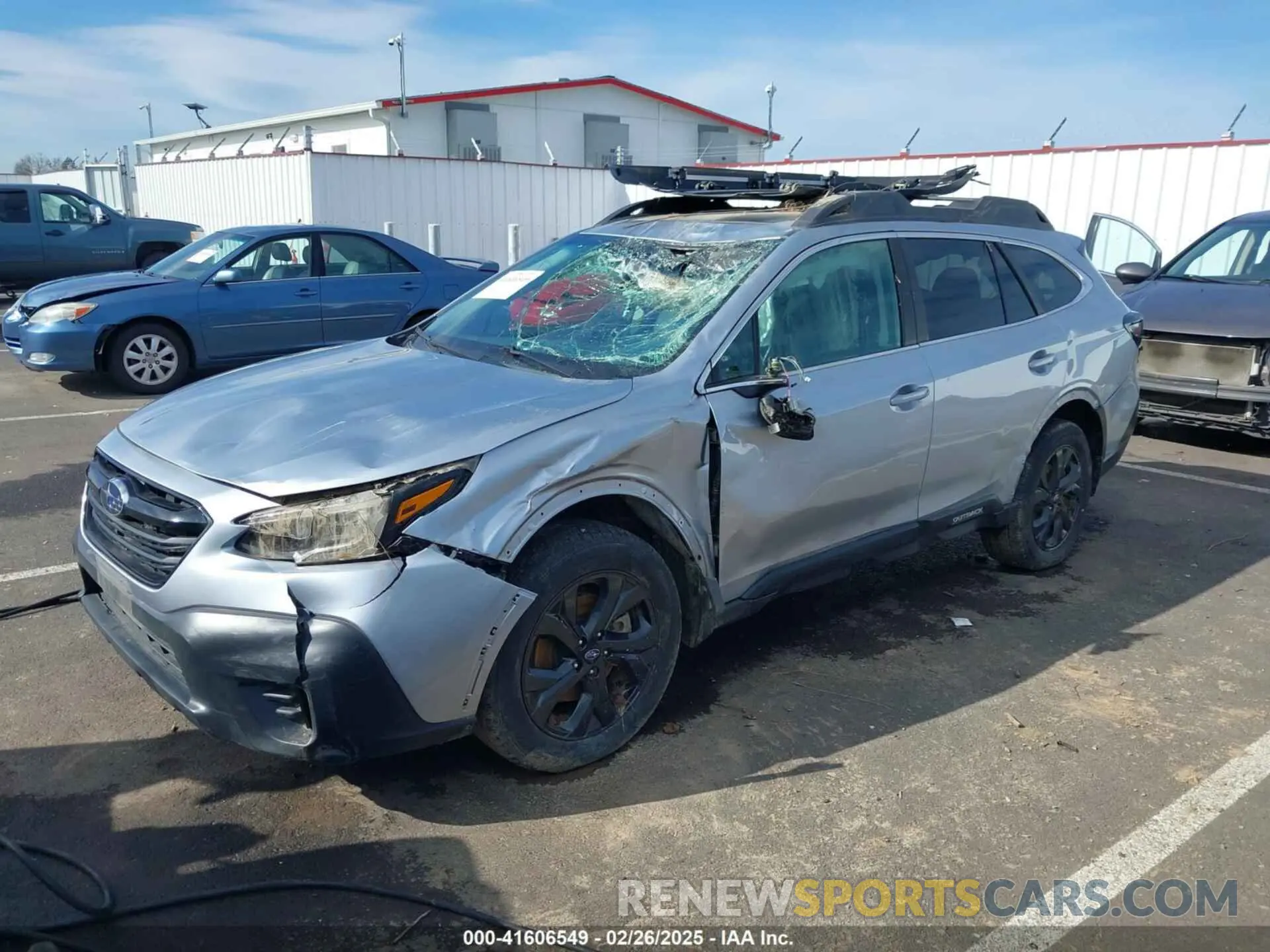 2 Photograph of a damaged car 4S4BTGLD9M3144735 SUBARU OUTBACK 2021