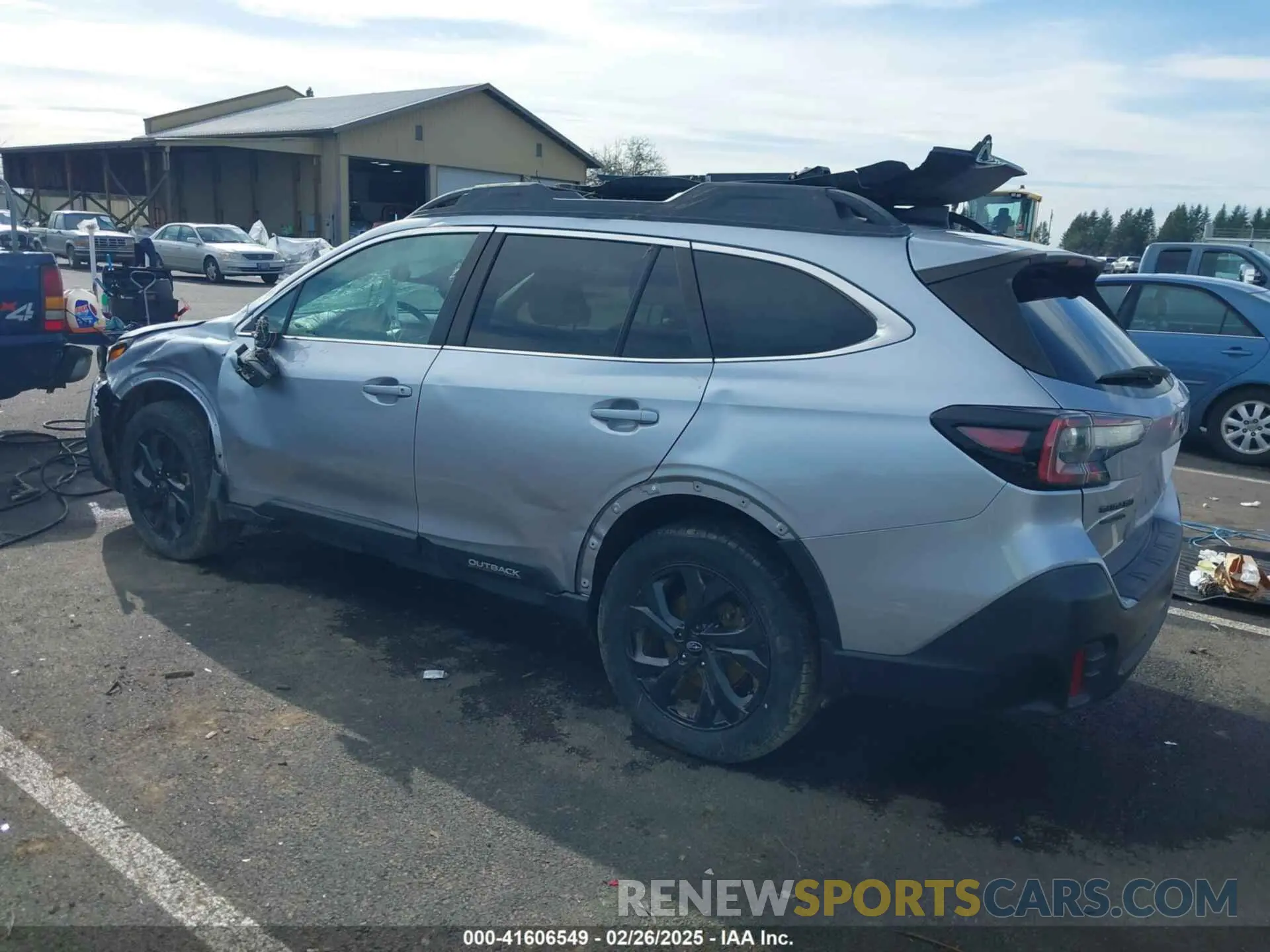 3 Photograph of a damaged car 4S4BTGLD9M3144735 SUBARU OUTBACK 2021