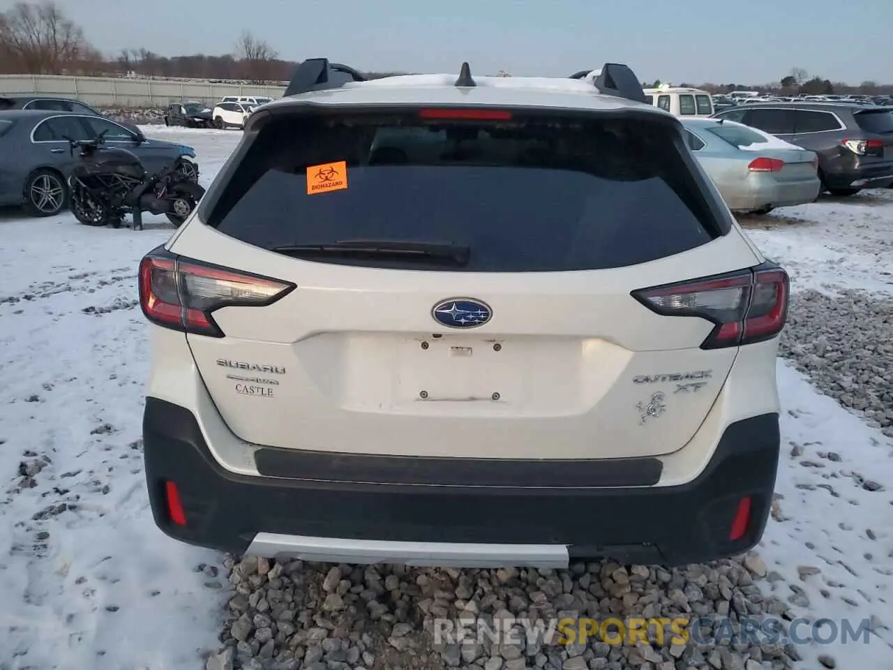 6 Photograph of a damaged car 4S4BTGND0M3158276 SUBARU OUTBACK 2021
