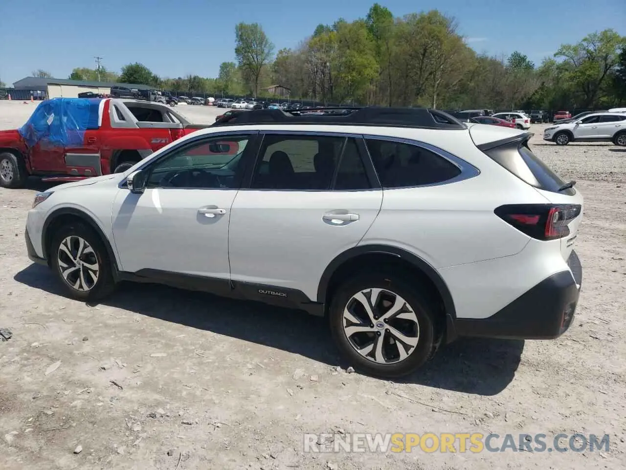 2 Photograph of a damaged car 4S4BTGND1M3159159 SUBARU OUTBACK 2021