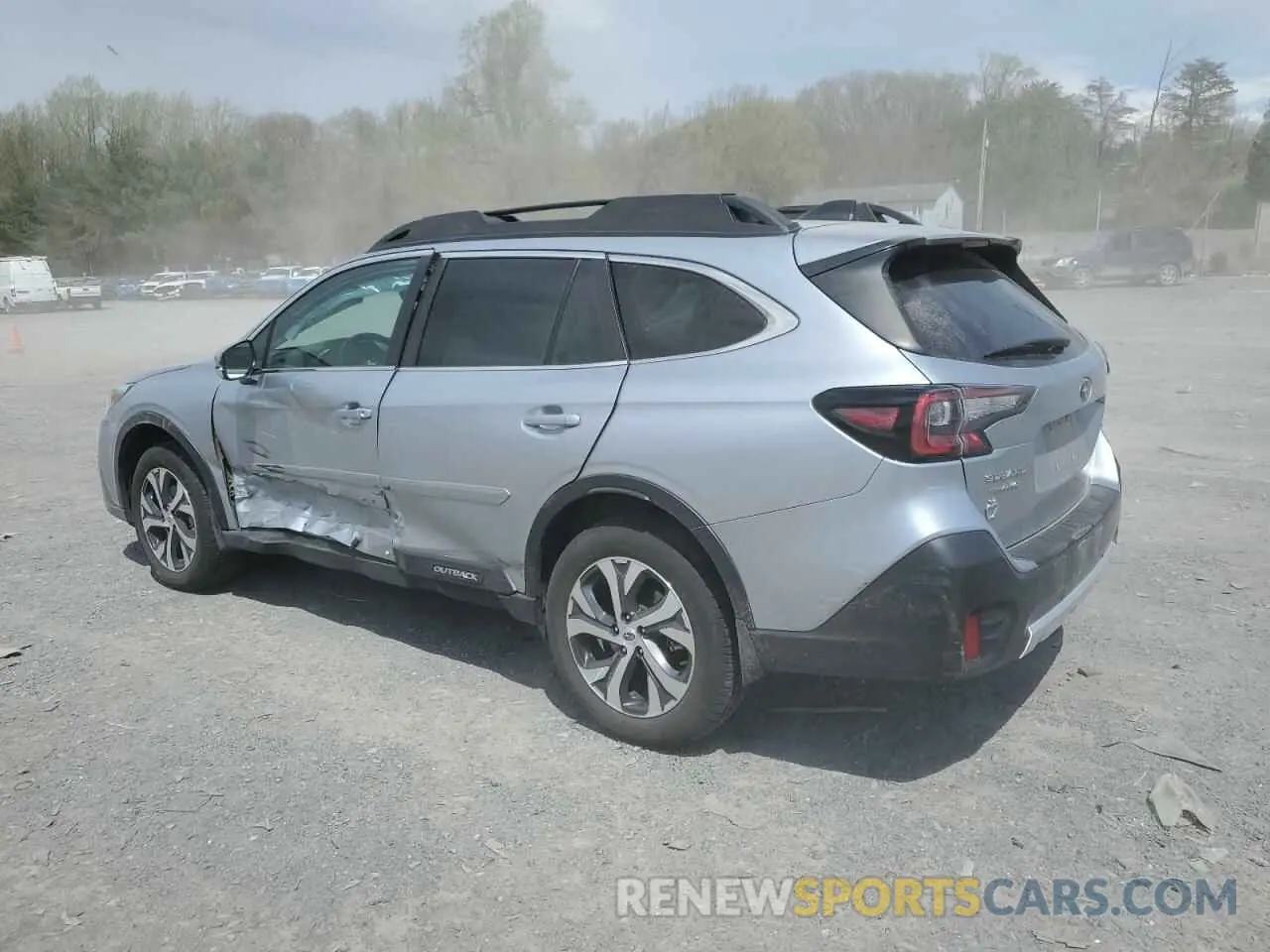 2 Photograph of a damaged car 4S4BTGND3M3155775 SUBARU OUTBACK 2021