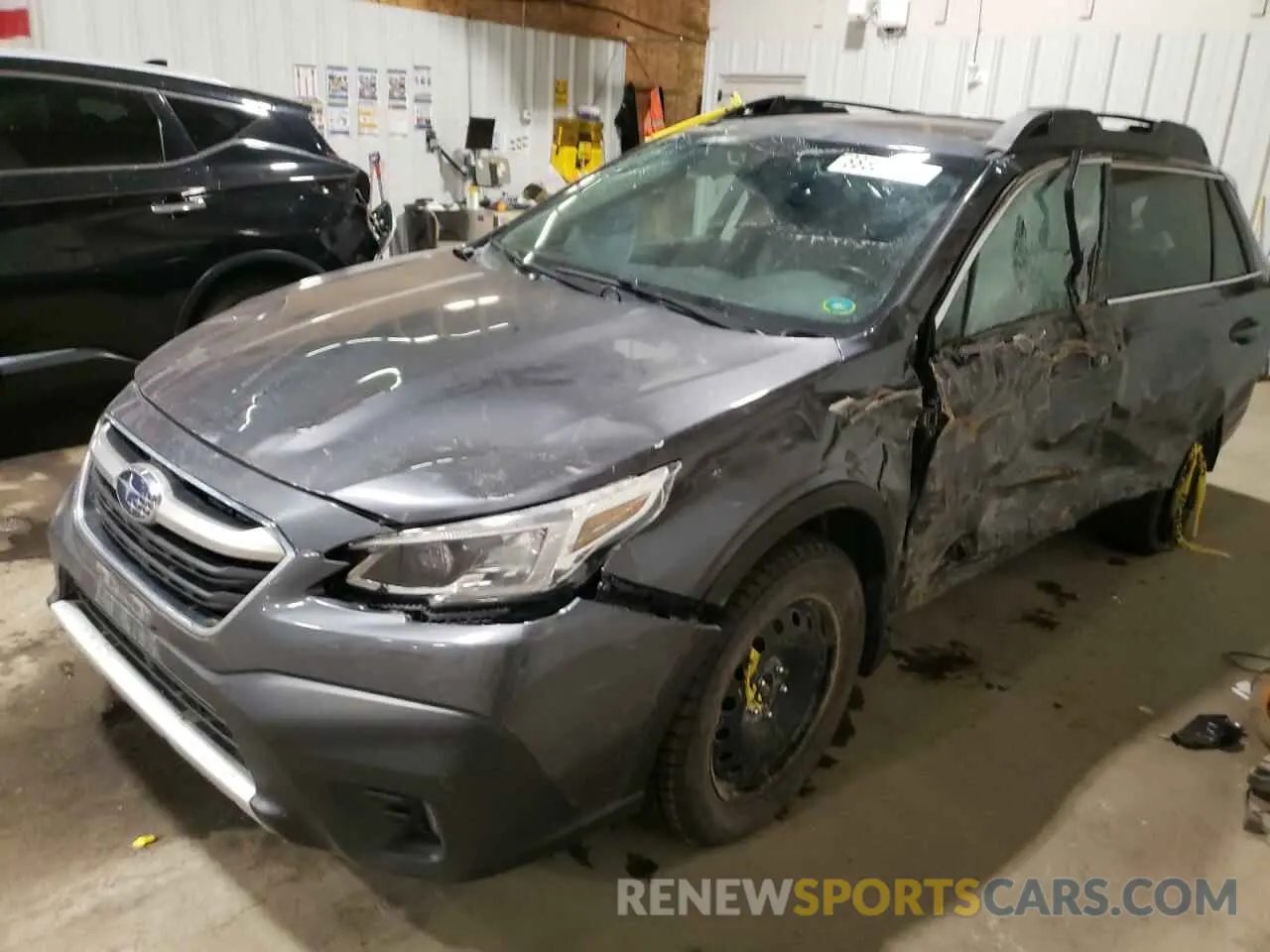1 Photograph of a damaged car 4S4BTGND3M3159454 SUBARU OUTBACK 2021