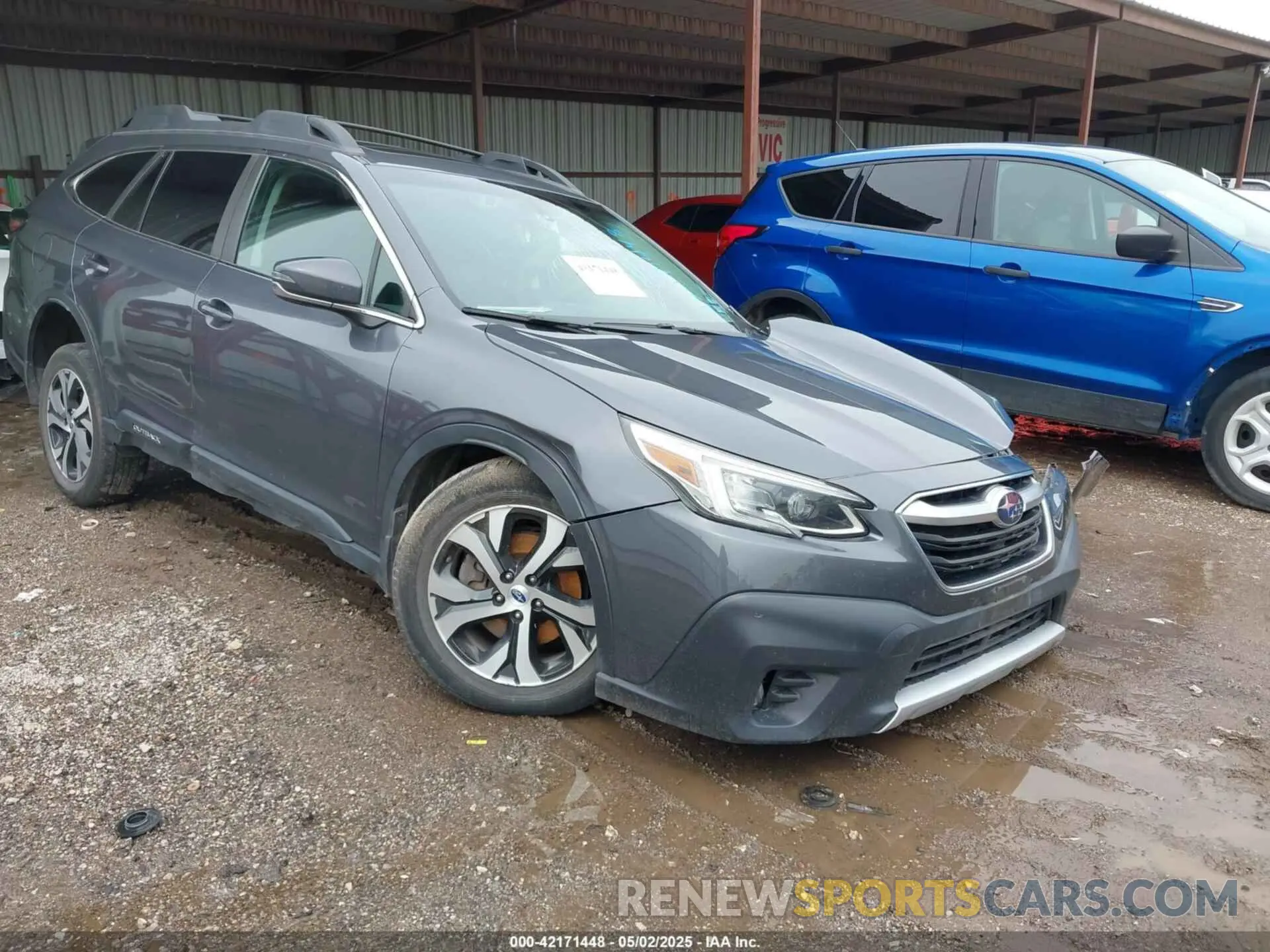 1 Photograph of a damaged car 4S4BTGND4M3159270 SUBARU OUTBACK 2021