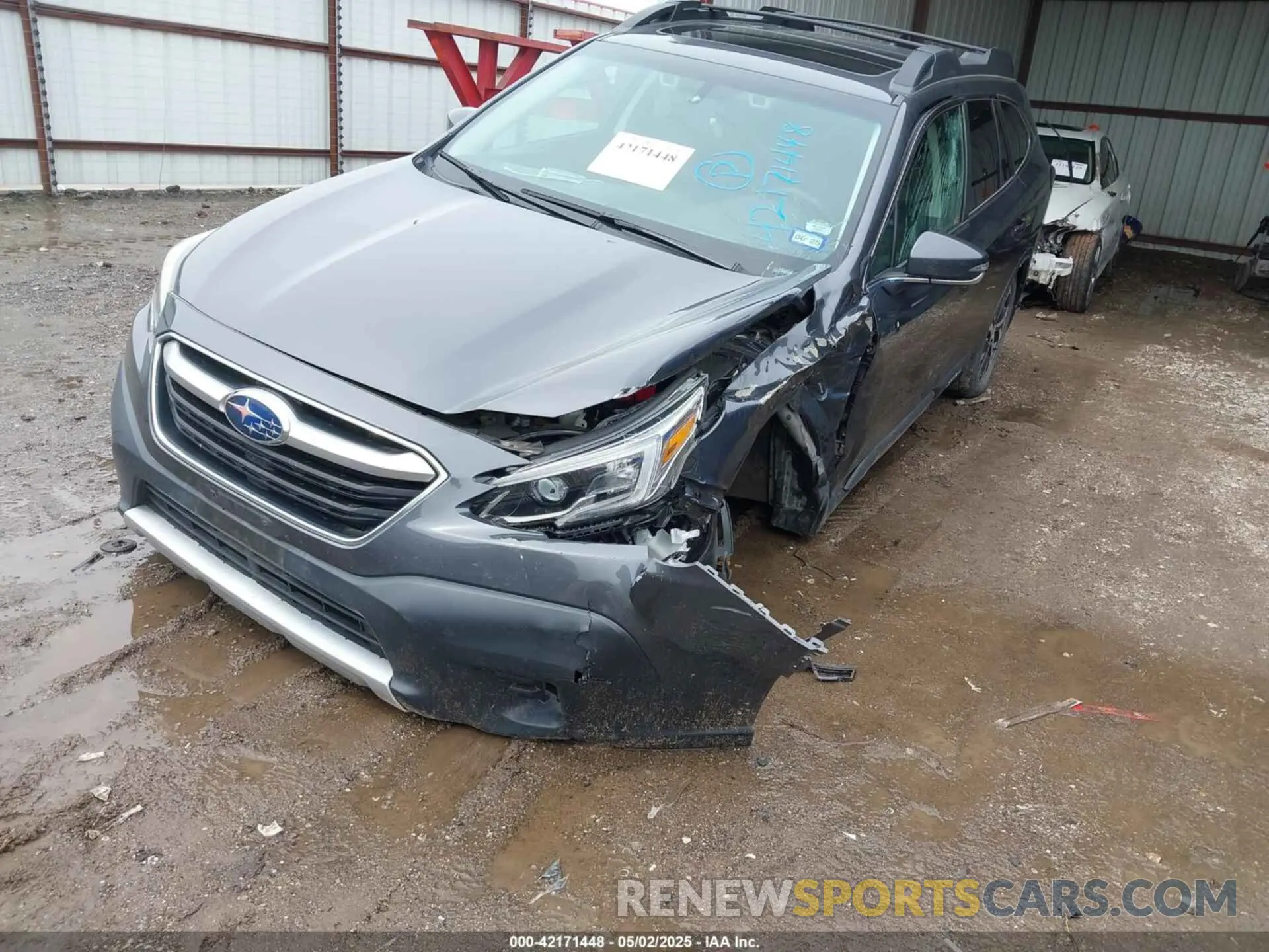2 Photograph of a damaged car 4S4BTGND4M3159270 SUBARU OUTBACK 2021