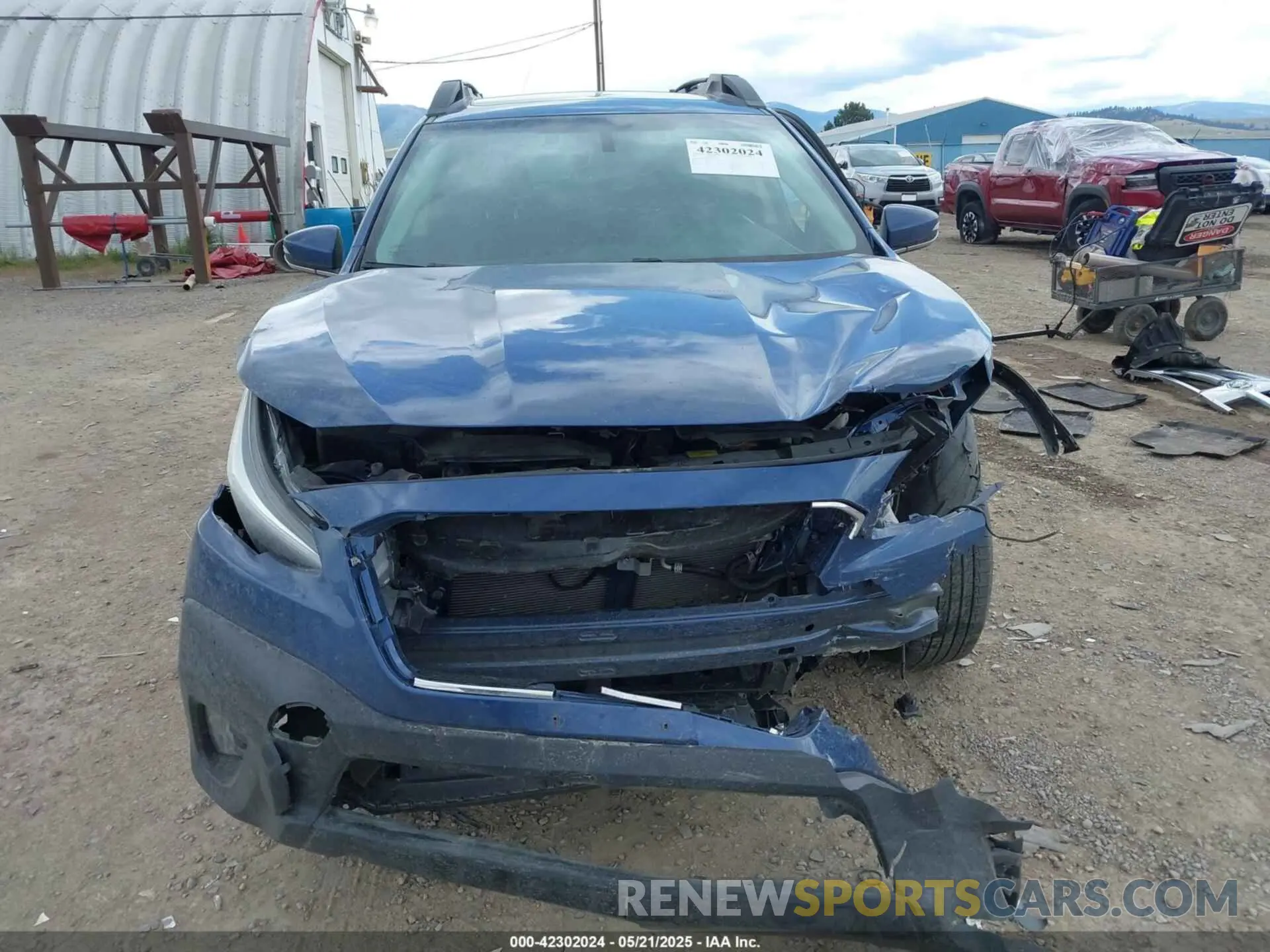 13 Photograph of a damaged car 4S4BTGND4M3224537 SUBARU OUTBACK 2021
