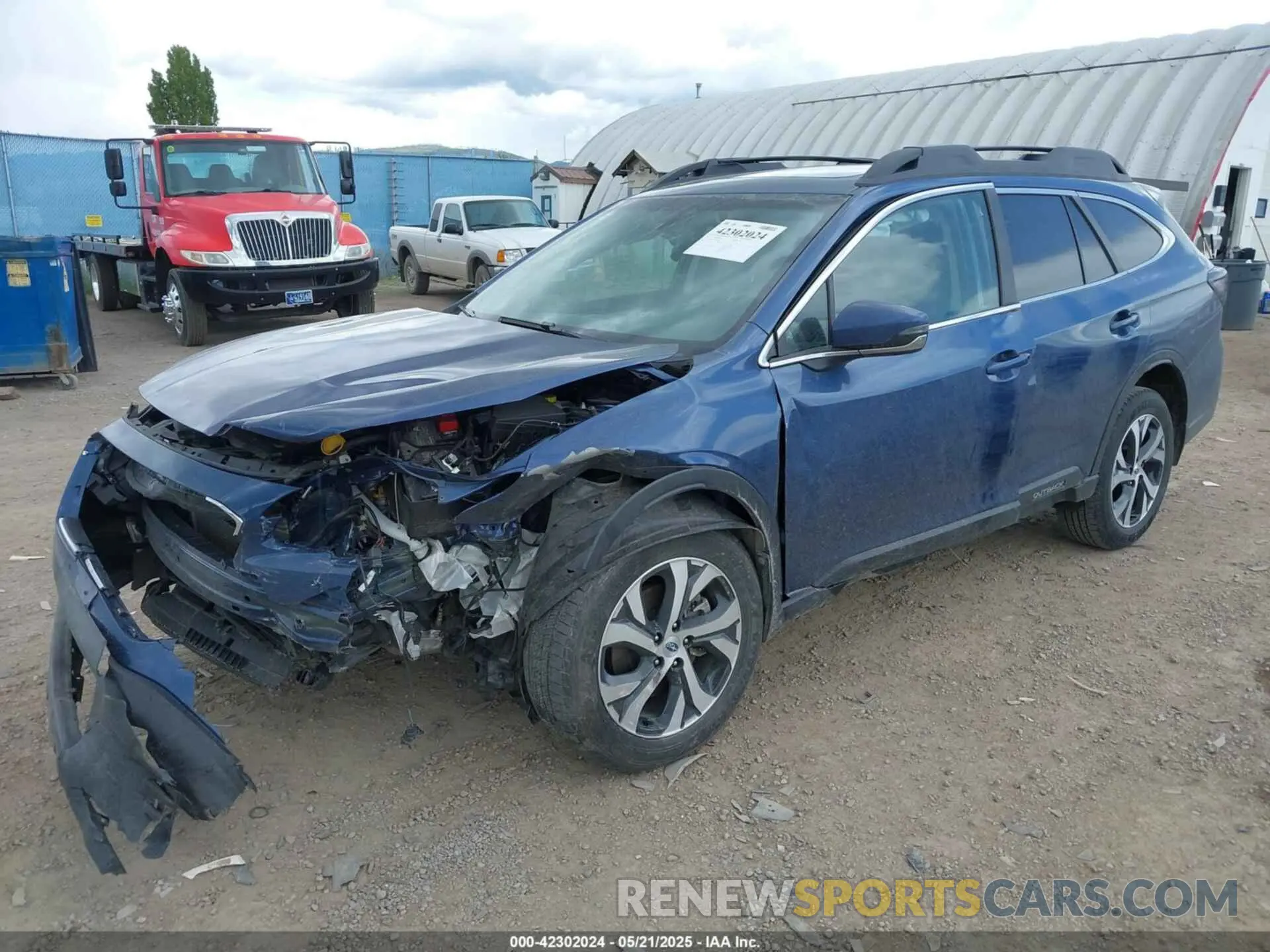 2 Photograph of a damaged car 4S4BTGND4M3224537 SUBARU OUTBACK 2021