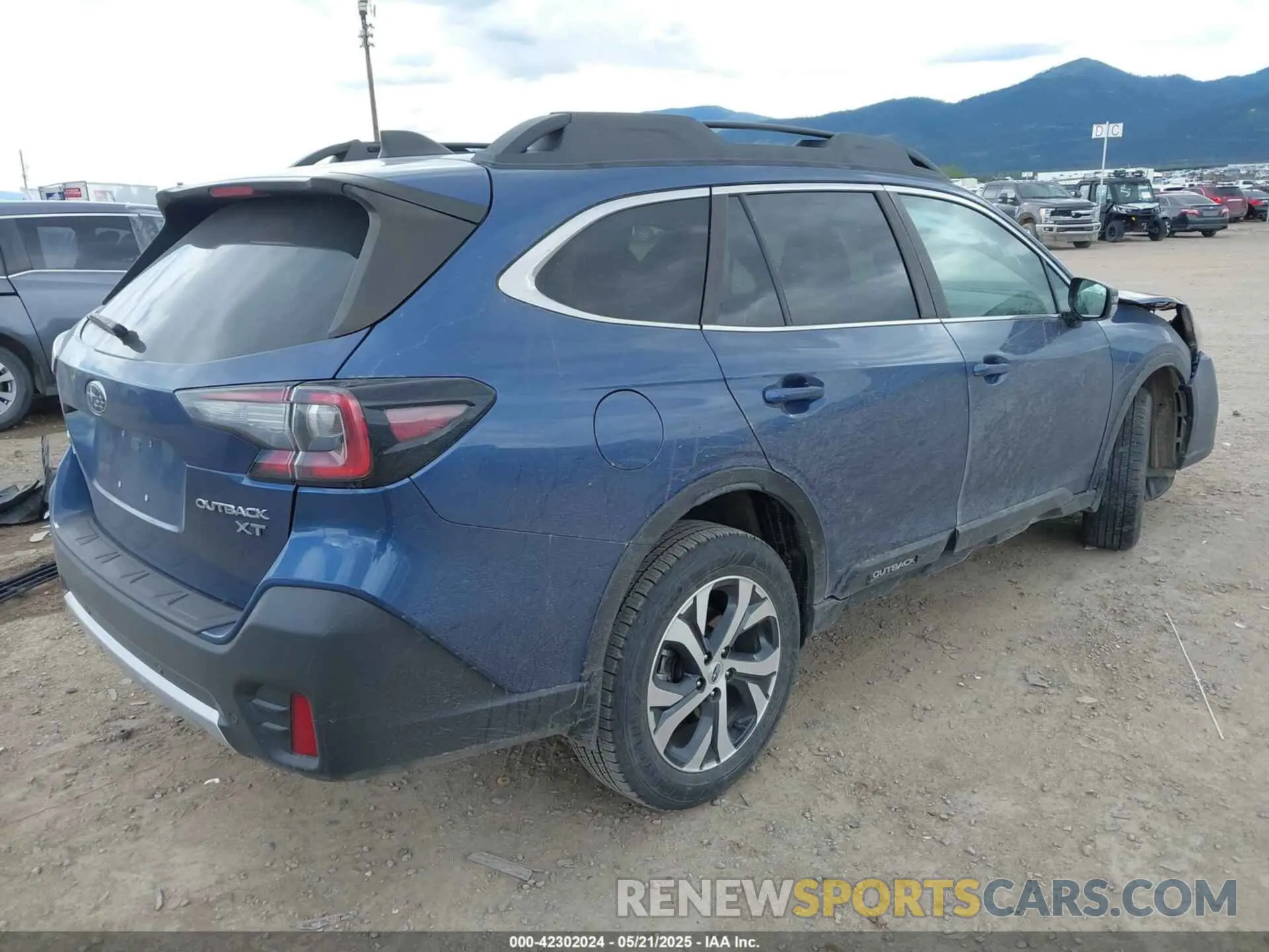 4 Photograph of a damaged car 4S4BTGND4M3224537 SUBARU OUTBACK 2021
