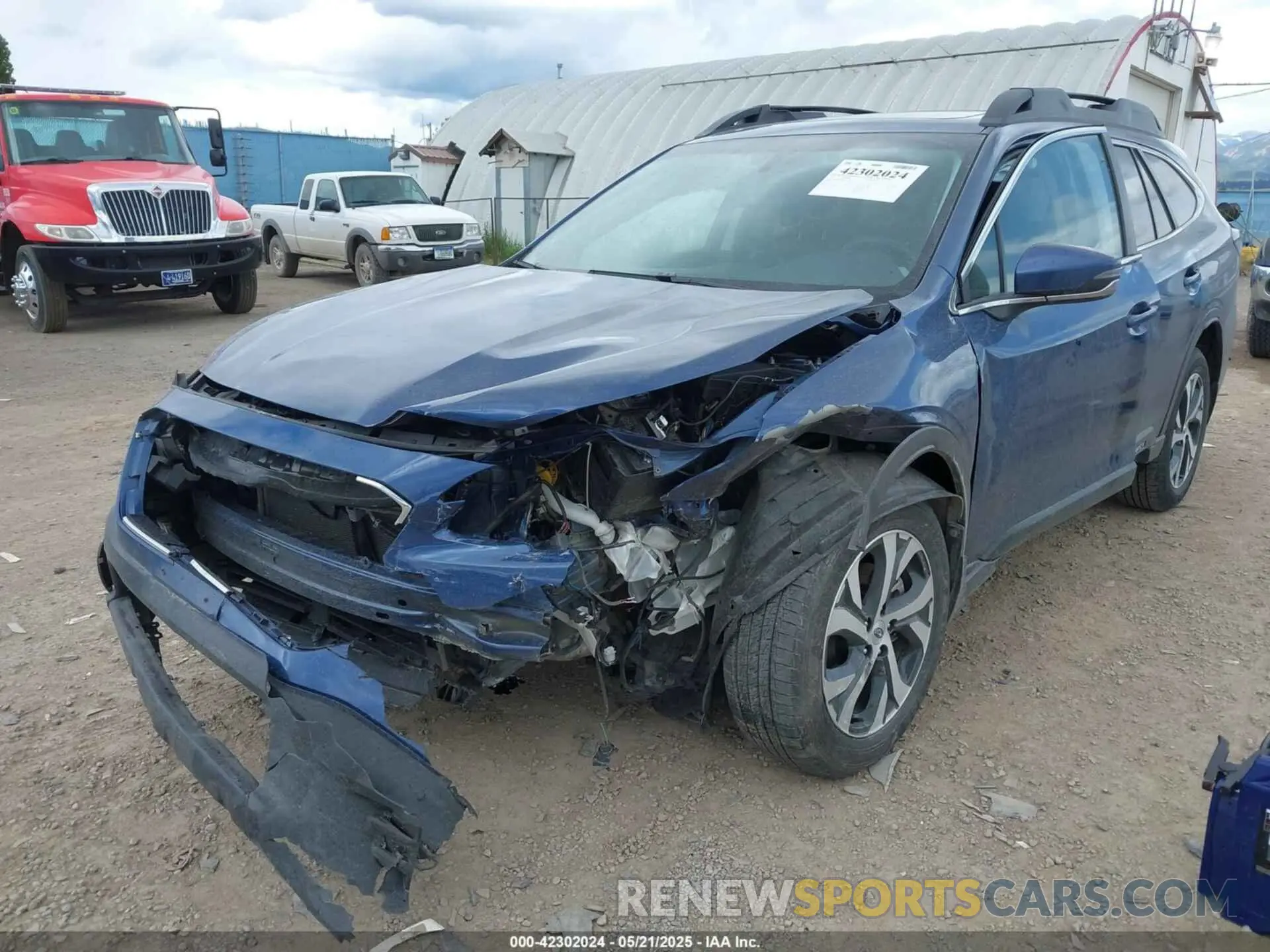 6 Photograph of a damaged car 4S4BTGND4M3224537 SUBARU OUTBACK 2021