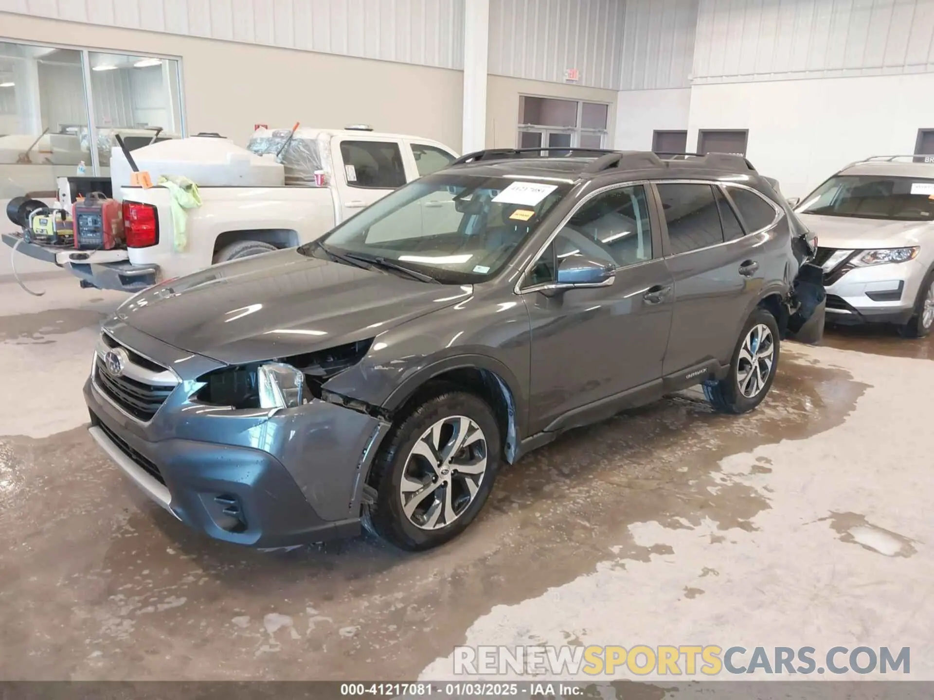 2 Photograph of a damaged car 4S4BTGND5M3125595 SUBARU OUTBACK 2021