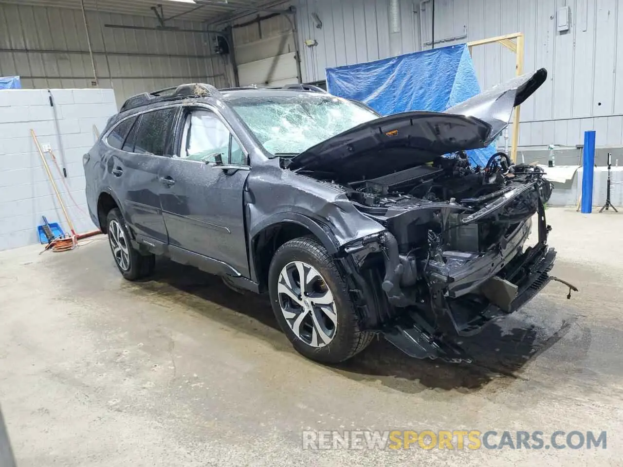 4 Photograph of a damaged car 4S4BTGND6M3178337 SUBARU OUTBACK 2021