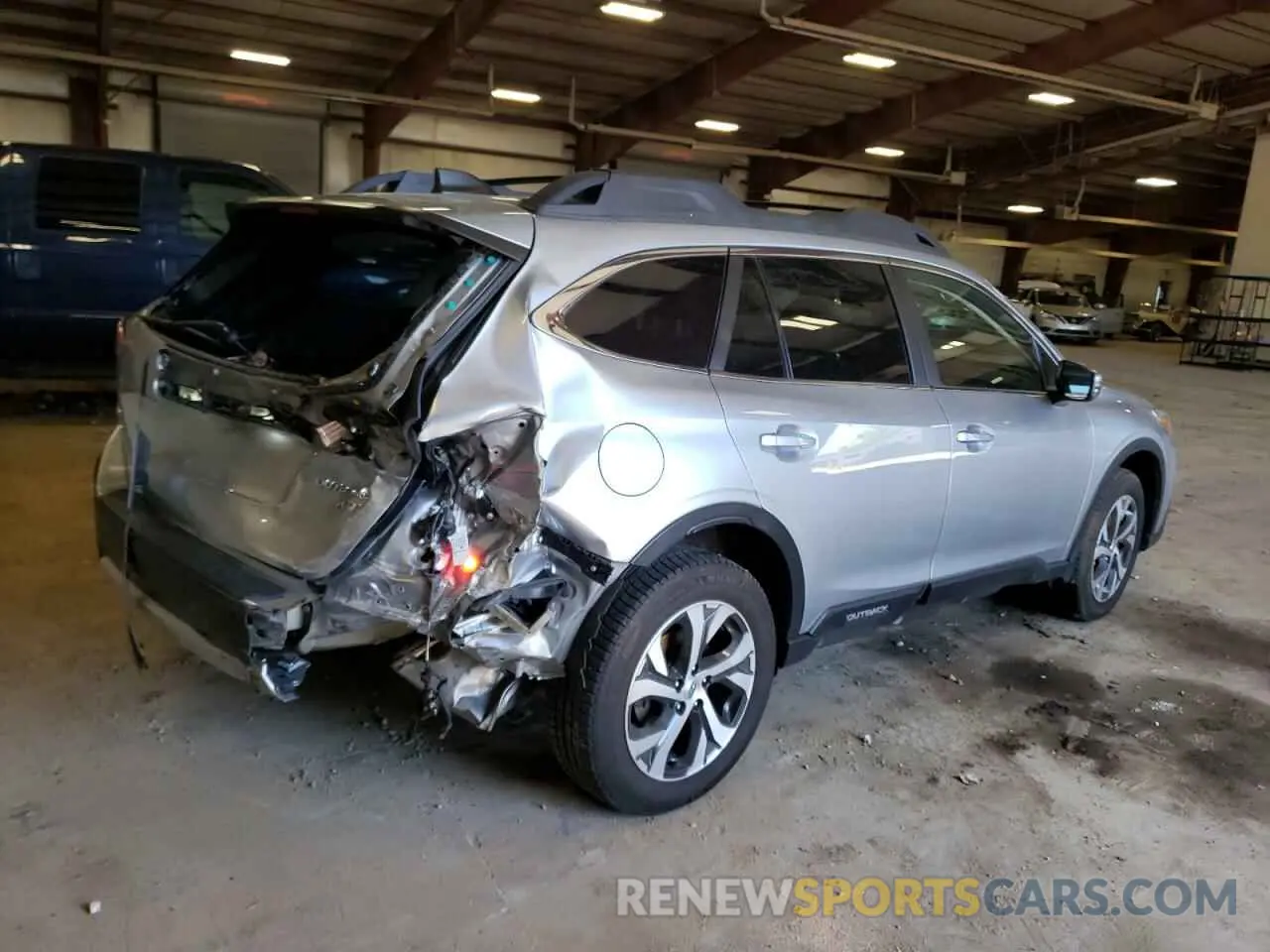 3 Photograph of a damaged car 4S4BTGND8M3108662 SUBARU OUTBACK 2021