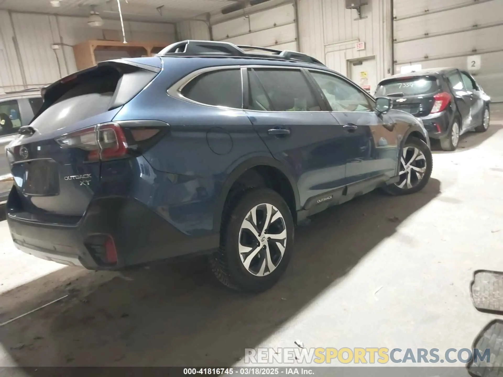 4 Photograph of a damaged car 4S4BTGND8M3150460 SUBARU OUTBACK 2021